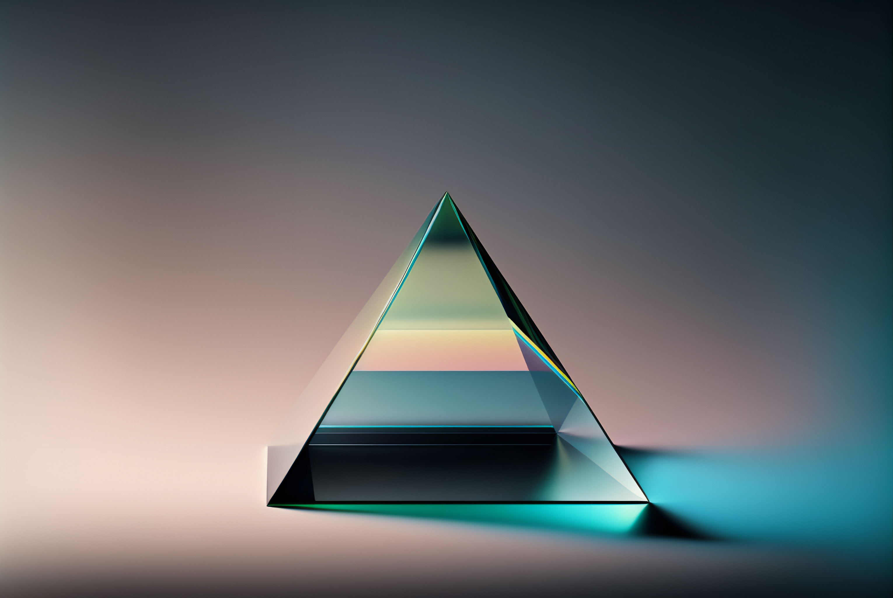 Ai Art Glass Prism Minimalism 3060x2048