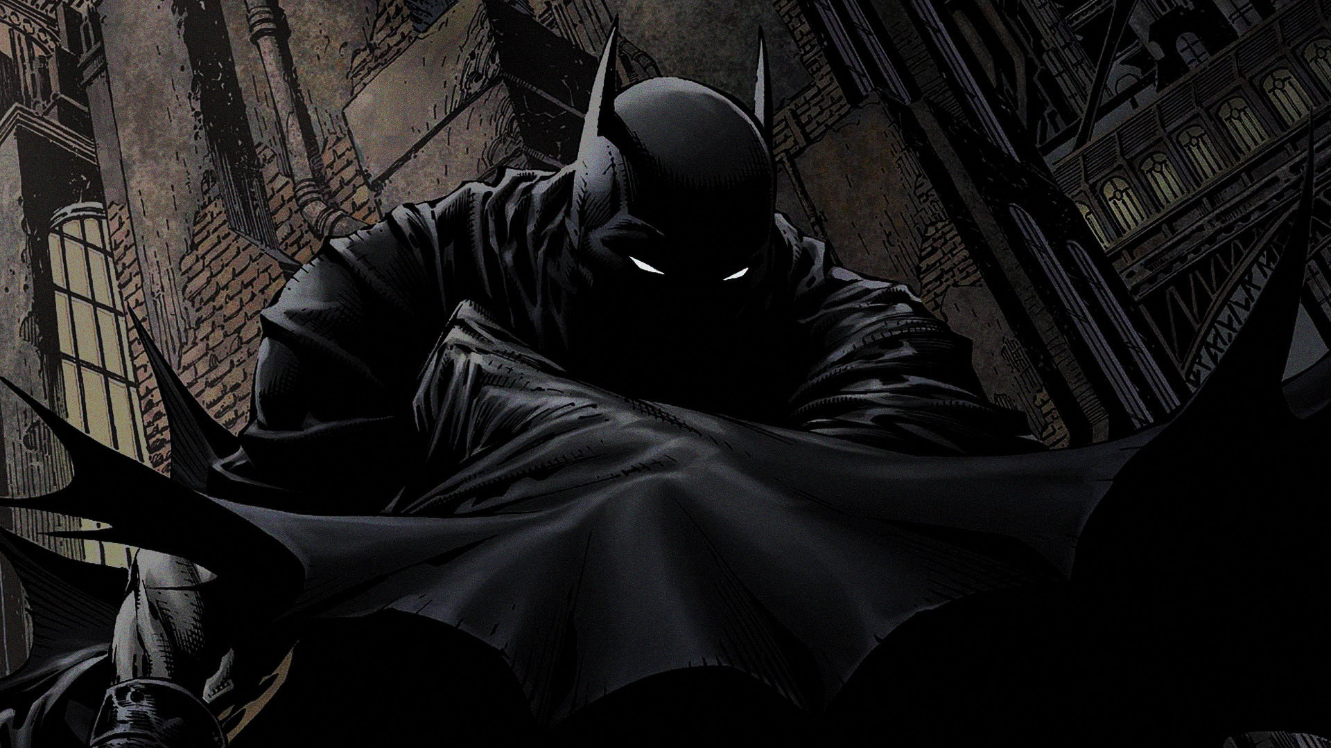 Batman Digital Art Comics Artwork The Dark Knight Dark 1920x1080