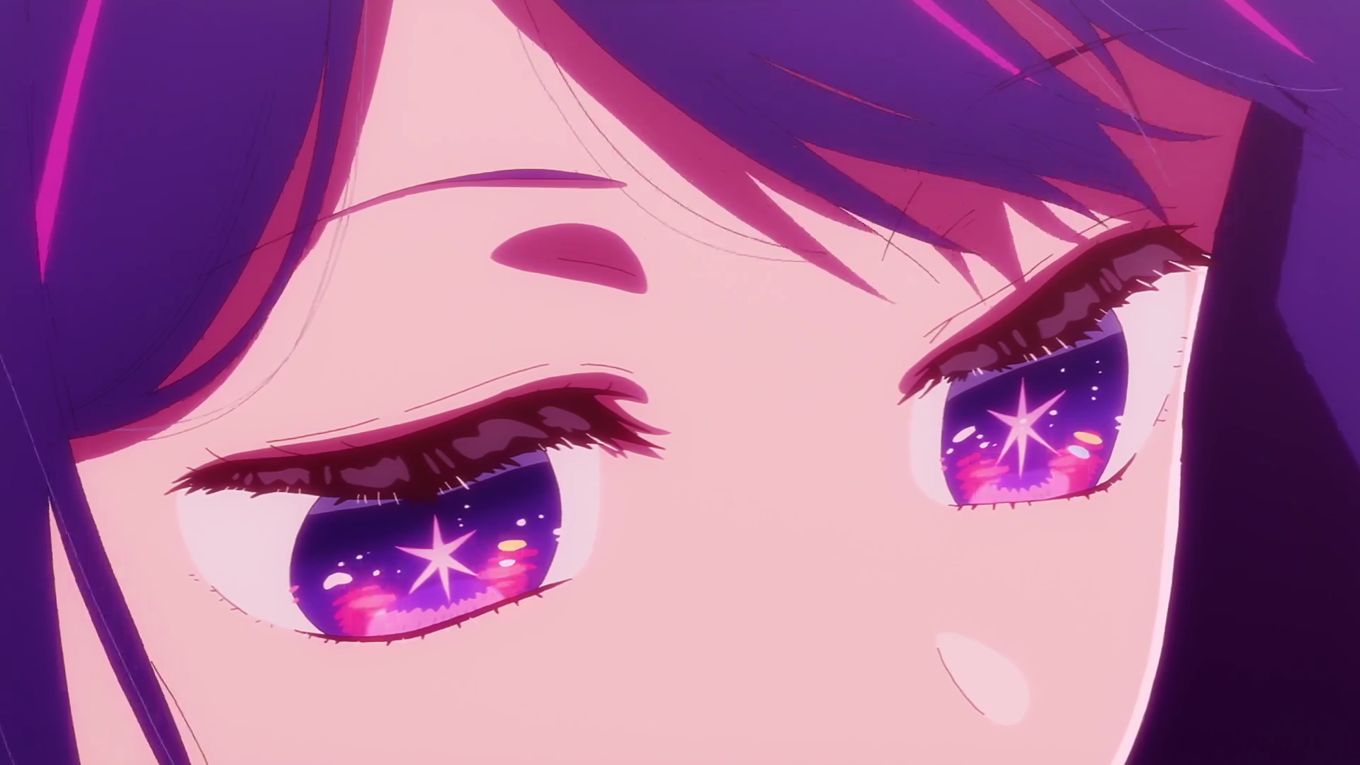 Wallpaper : anime girls, Oshi no Ko, Hoshino Ai, star eyes