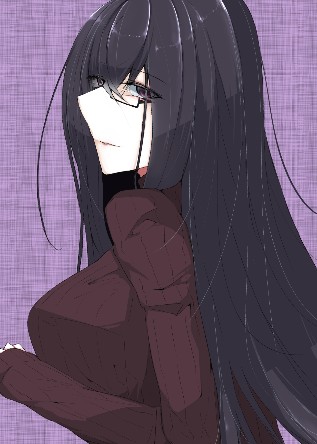 Anime Anime Girls Fate Series Fate Grand Order Murasaki Shikibu Fate Grand Order Long Hair Dark Hair 1300x1820