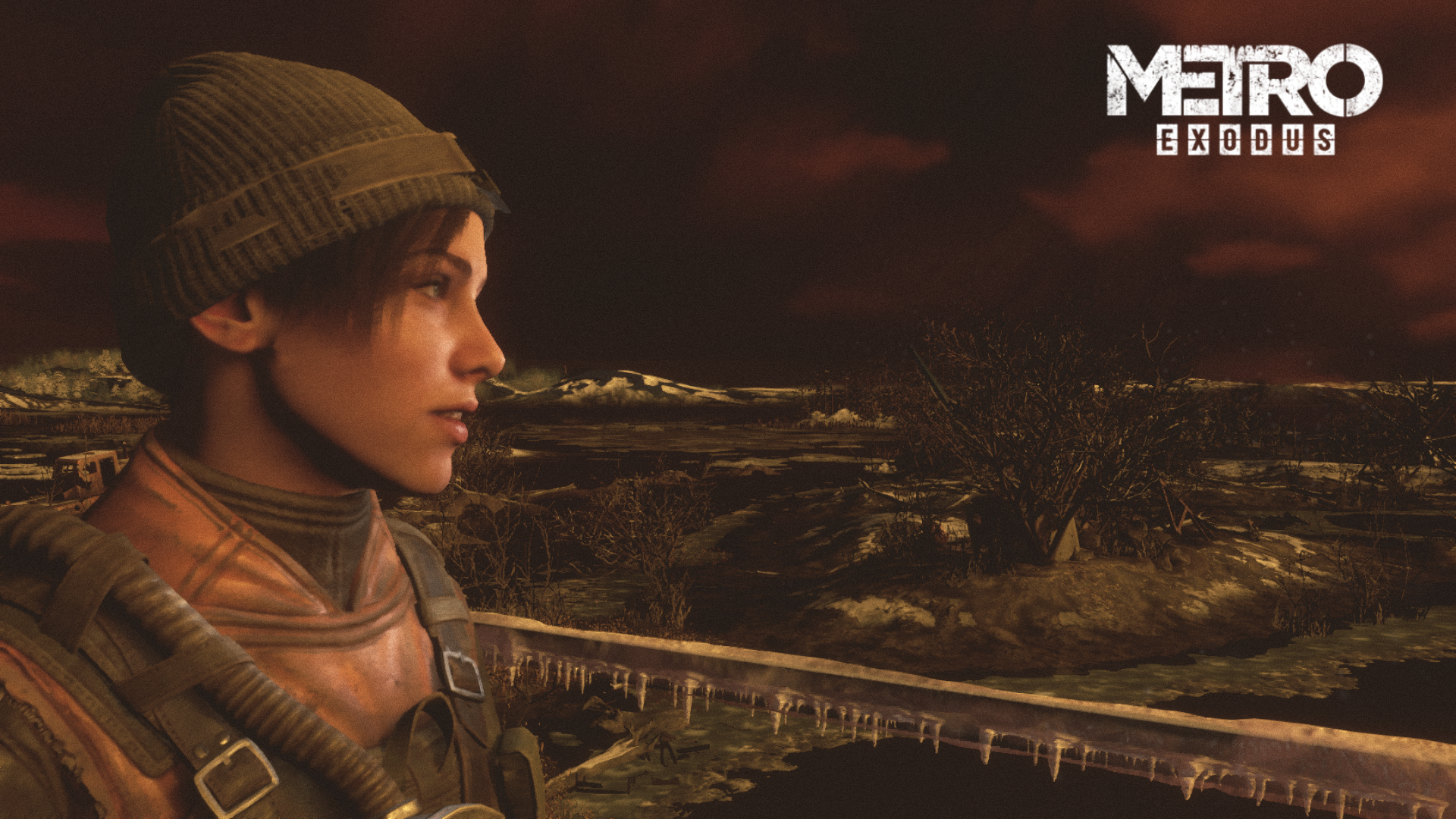 Metro Exodus Video Games PC Gaming Video Game Girls Video Game Characters Woolly Hat Screen Shot 1920x1080