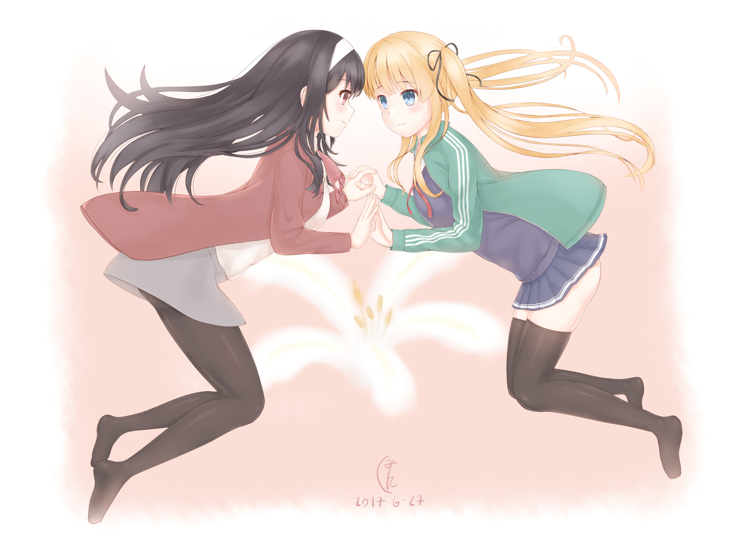 Anime Anime Girls Saenai Heroine No Sodatekata Sawamura Eriri Spencer Kasumigaoka Utaha Long Hair Tw 2450x1800