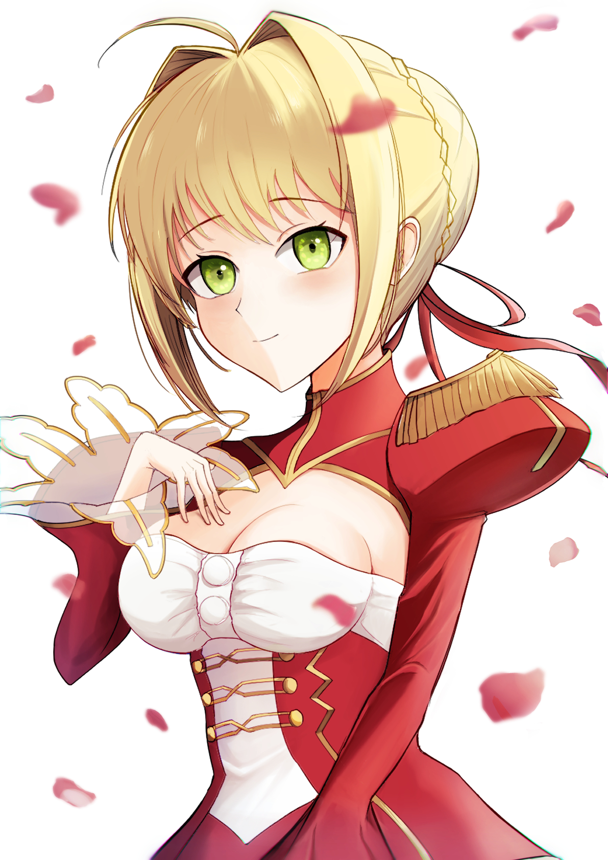 Anime Anime Girls Fate Series Fate Extra Fate Extra CCC Fate Grand Order Nero Claudius Long Hair Blo 1191x1684