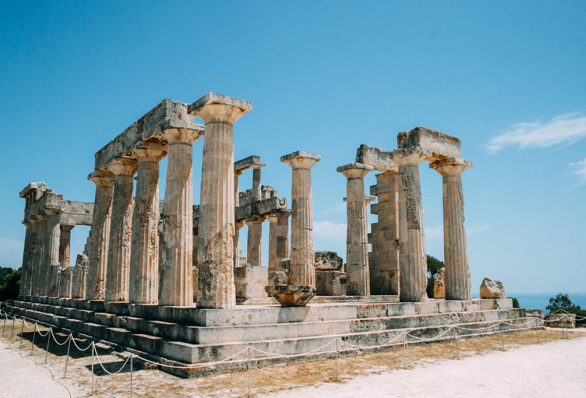 Corinthia Greece Architecture Ruins 1920x1302