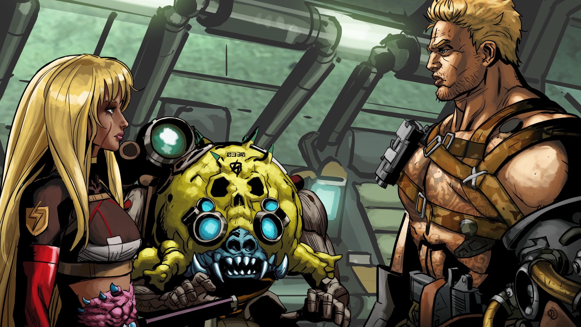 Video Game Contra Rogue Corps 1920x1080