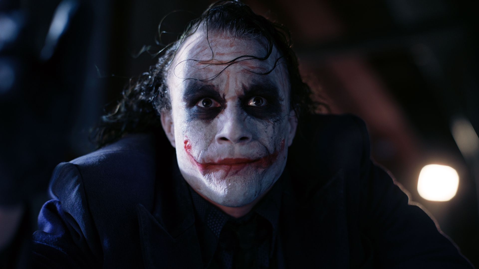 The Dark Knight Joker Heath Ledger Clown Movies Film Stills Actor Face Paint Men 1920x1080