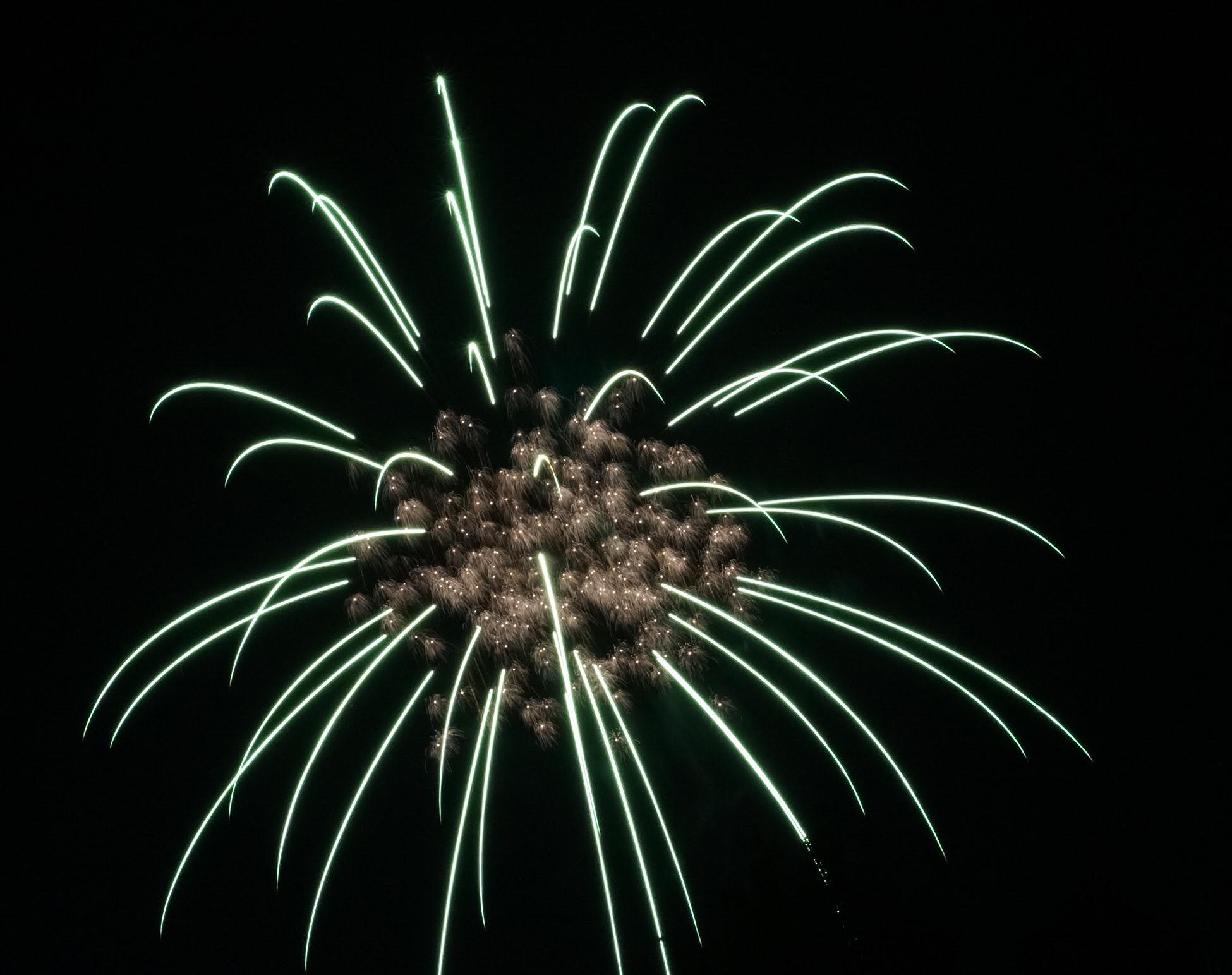 Fireworks Night Dark Night Sky 1950x1543