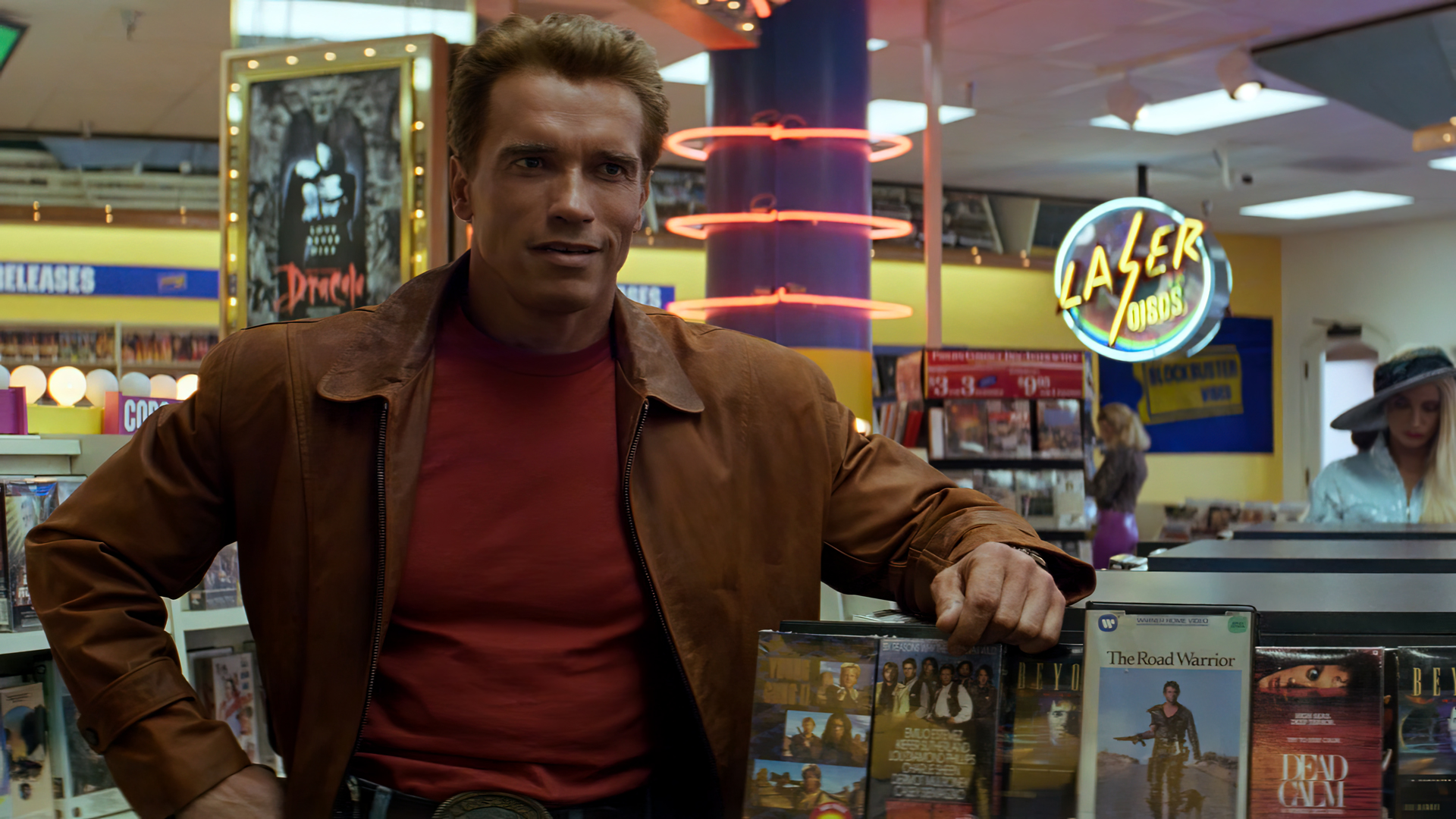 Last Action Hero Movies Film Stills Arnold Schwarzenegger Actor Jacket Movie Poster Shelves Stores 1920x1080