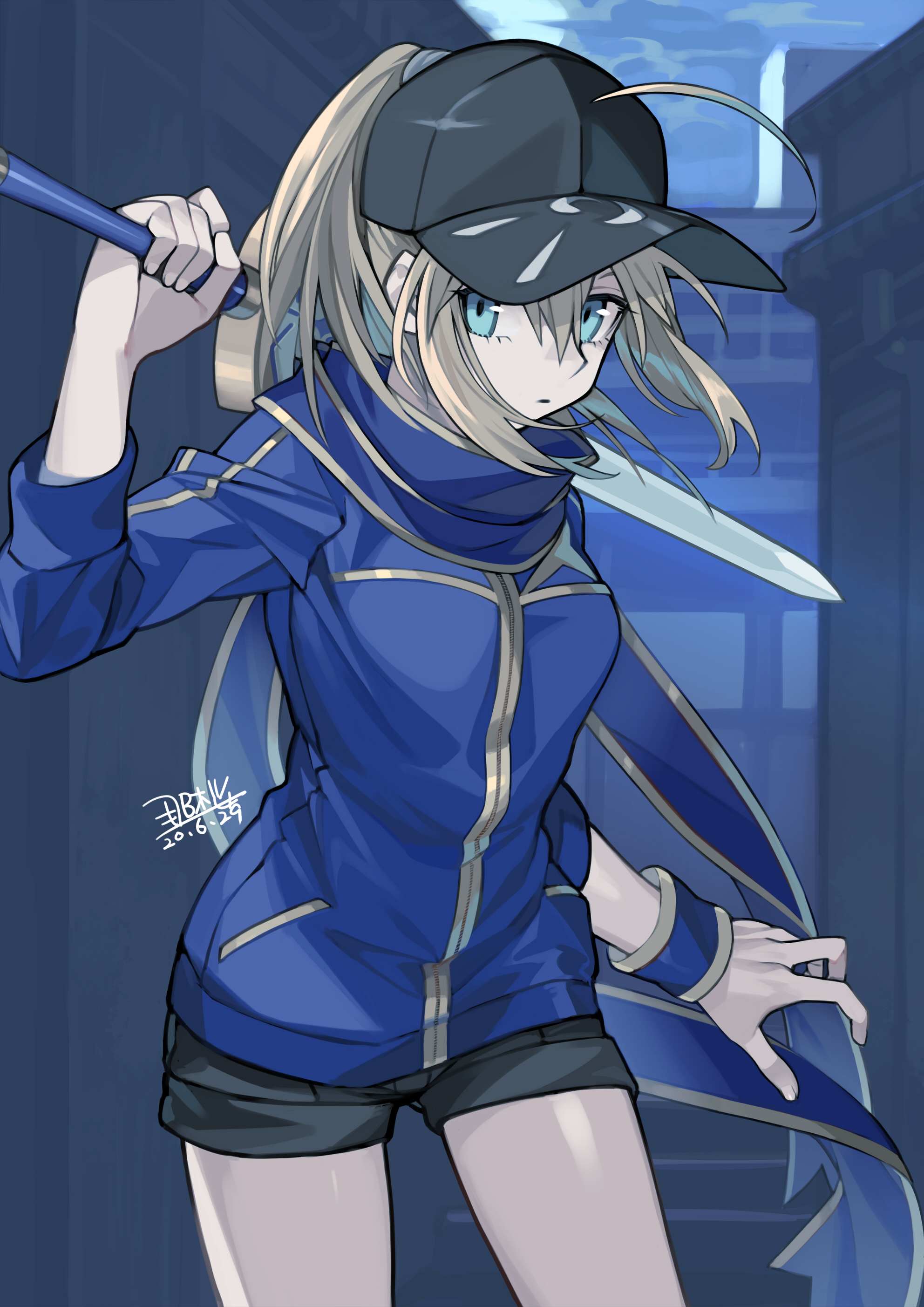 Anime Anime Girls Fate Series Fate Grand Order Mysterious Heroine X Fate Grand Order Ponytail Blonde 1984x2806