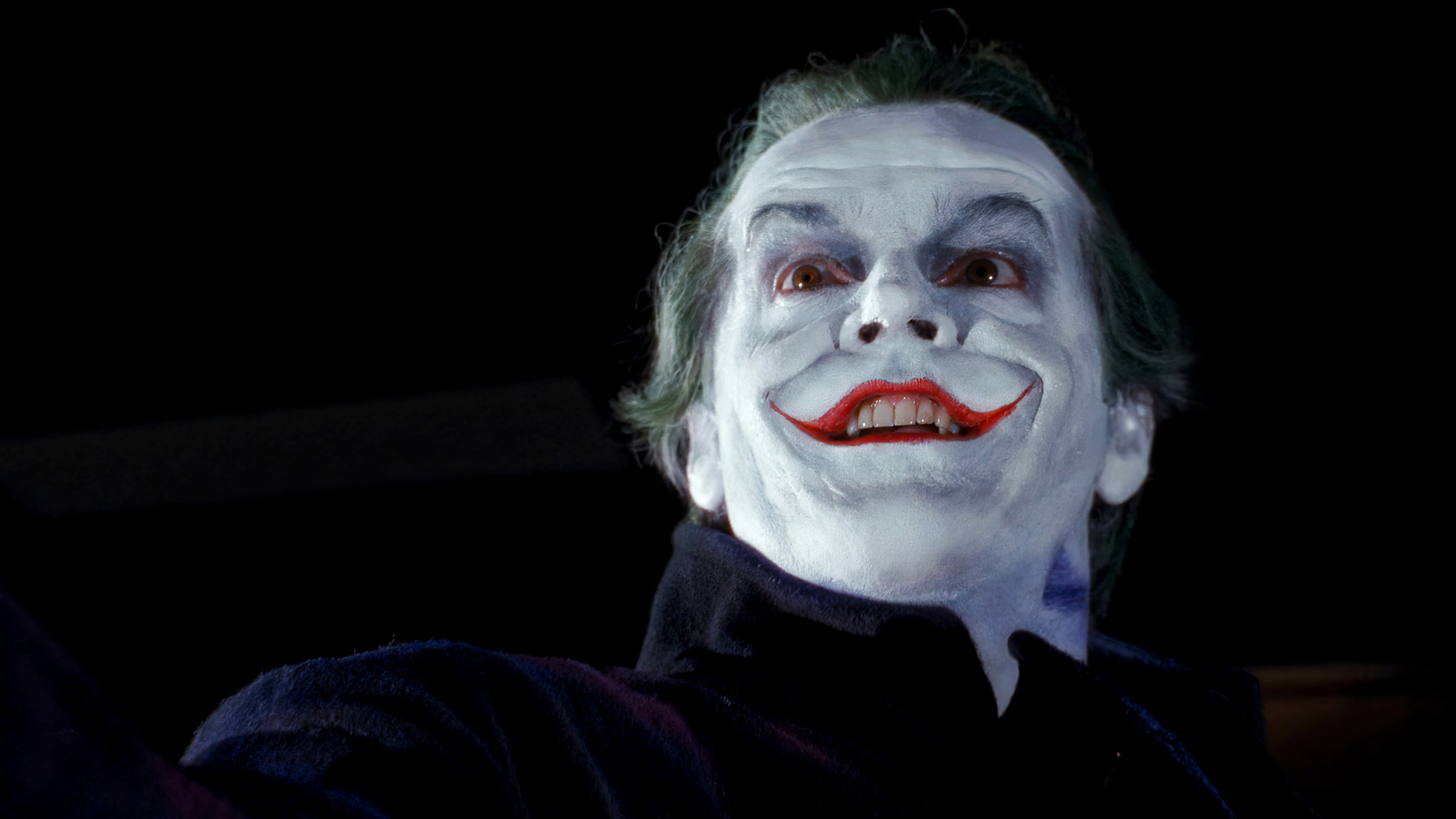 Batman 1989 Movies Film Stills Joker Jack Nicholson Actor Face Paint Men 1920x1080