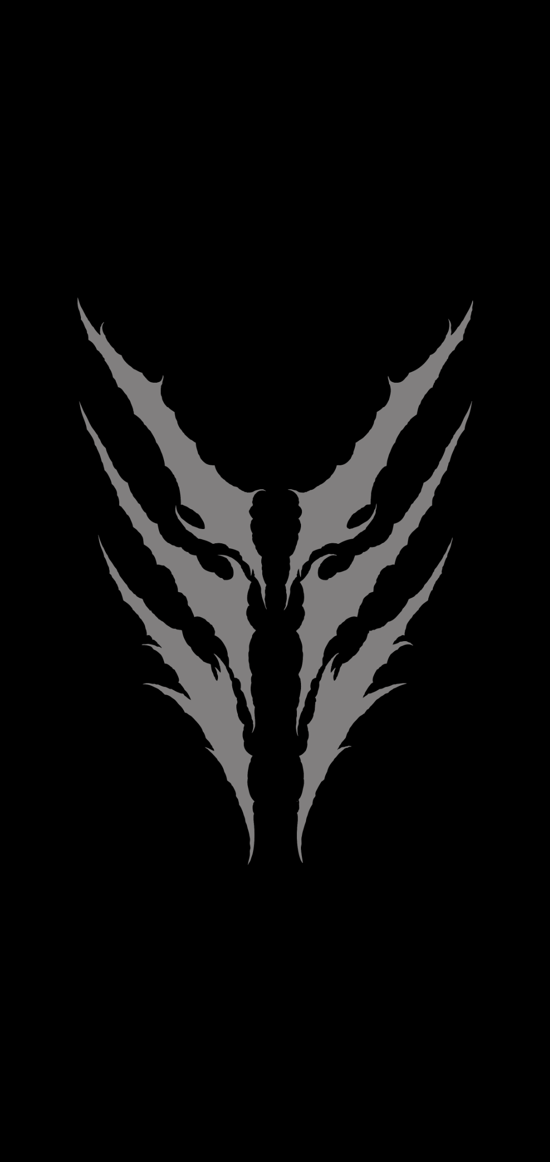 Orbit Culture Logo Death Metal Minimalism Black Background 1080x2280