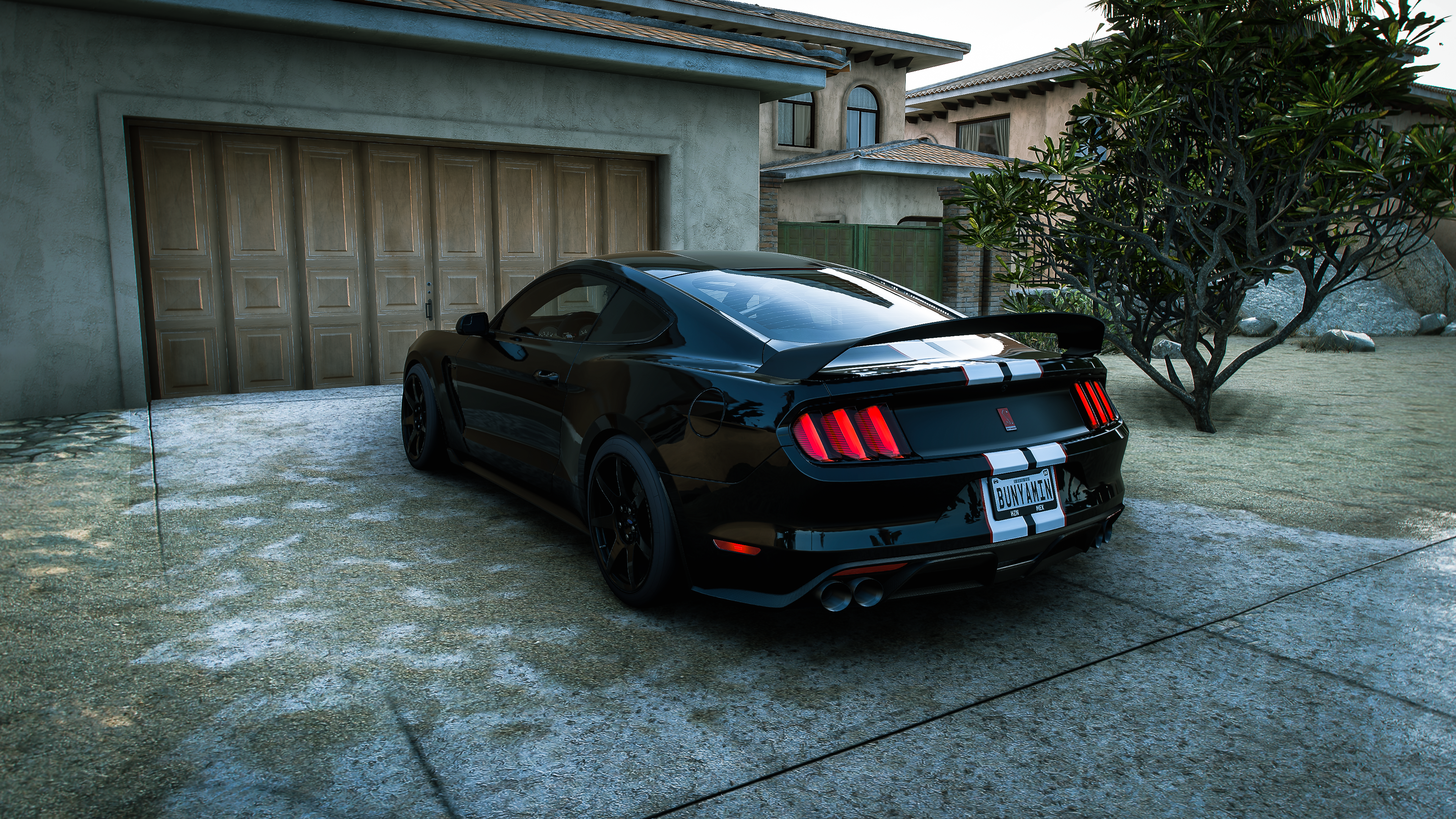 Forza Horizon 5 Forza Horizon Forza Ford Shelby Race Cars Video Games Video Game Art Garage Mexican  3840x2160