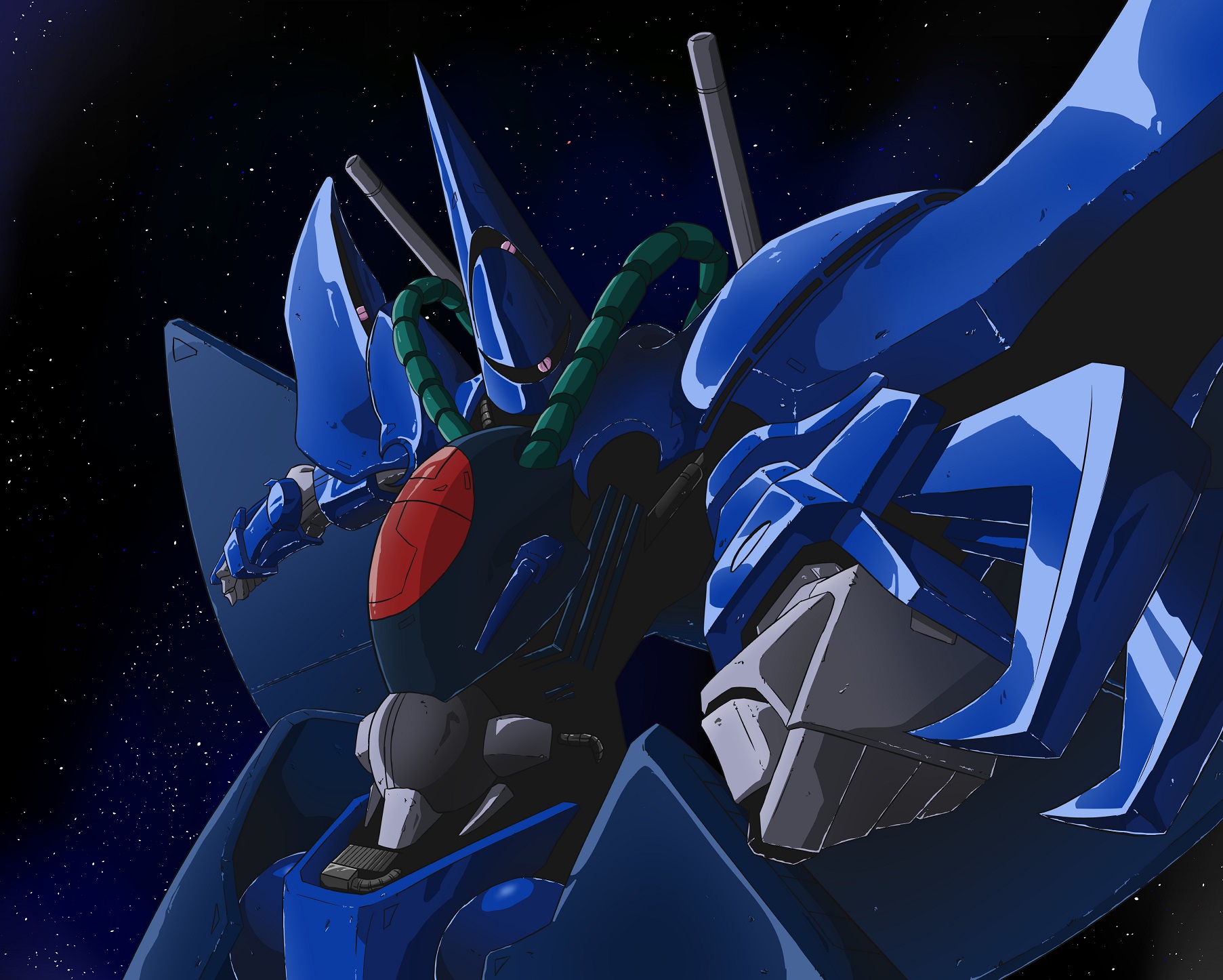 Hambrabi Anime Mechs Super Robot Taisen Mobile Suit Zeta Gundam Mobile Suit Artwork Digital Art Fan  1805x1446