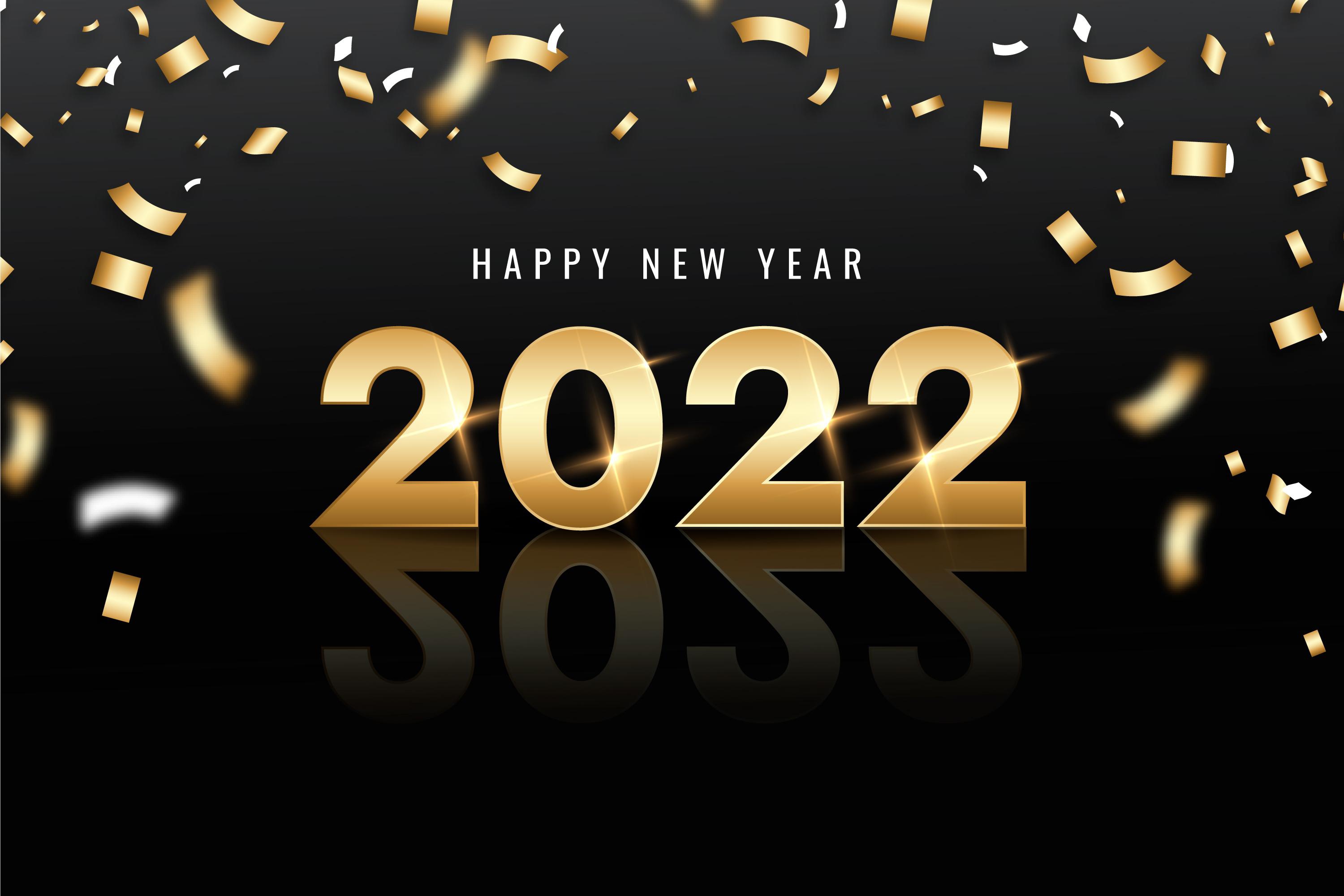 Happy New Year 3000x2000