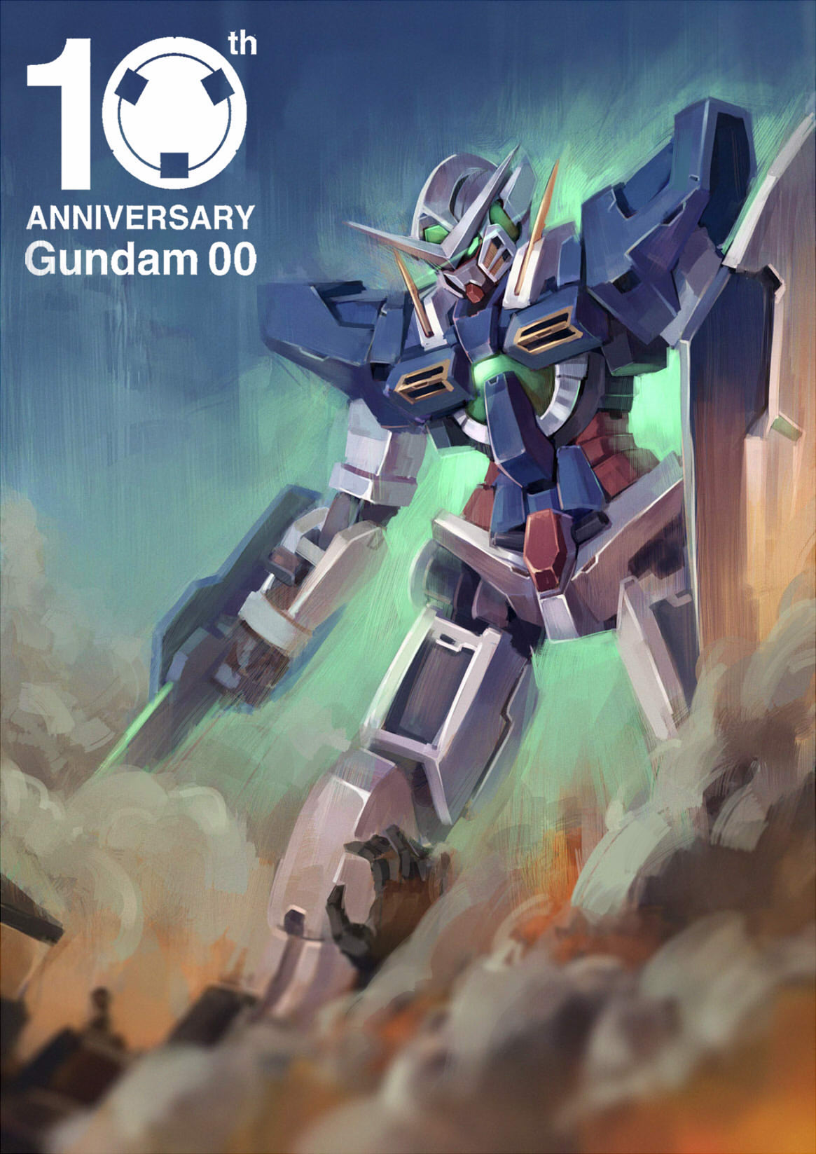 Anime Mechs Super Robot Taisen Gundam Mobile Suit Gundam 00 Gundam Exia Artwork Digital Art Fan Art 1165x1647