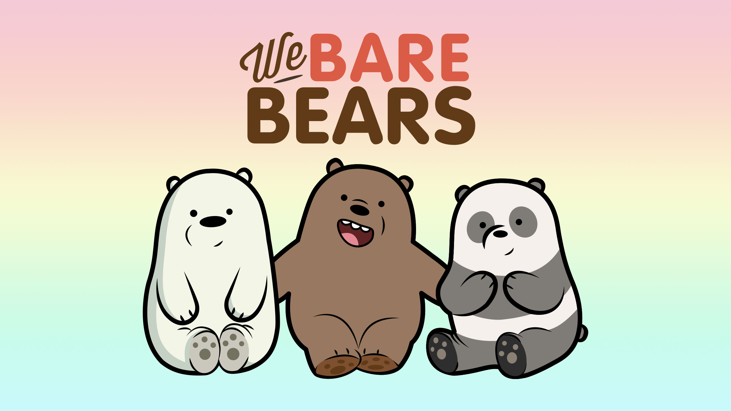 Cartoon We Bare Bears Bears 2560x1440