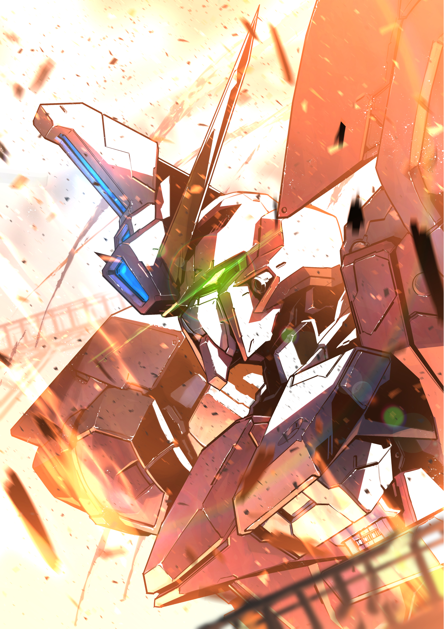 Aegis Gundam Mobile Suit Gundam SEED Anime Mechs Gundam Super Robot Taisen Artwork Digital Art Fan A 1417x2006