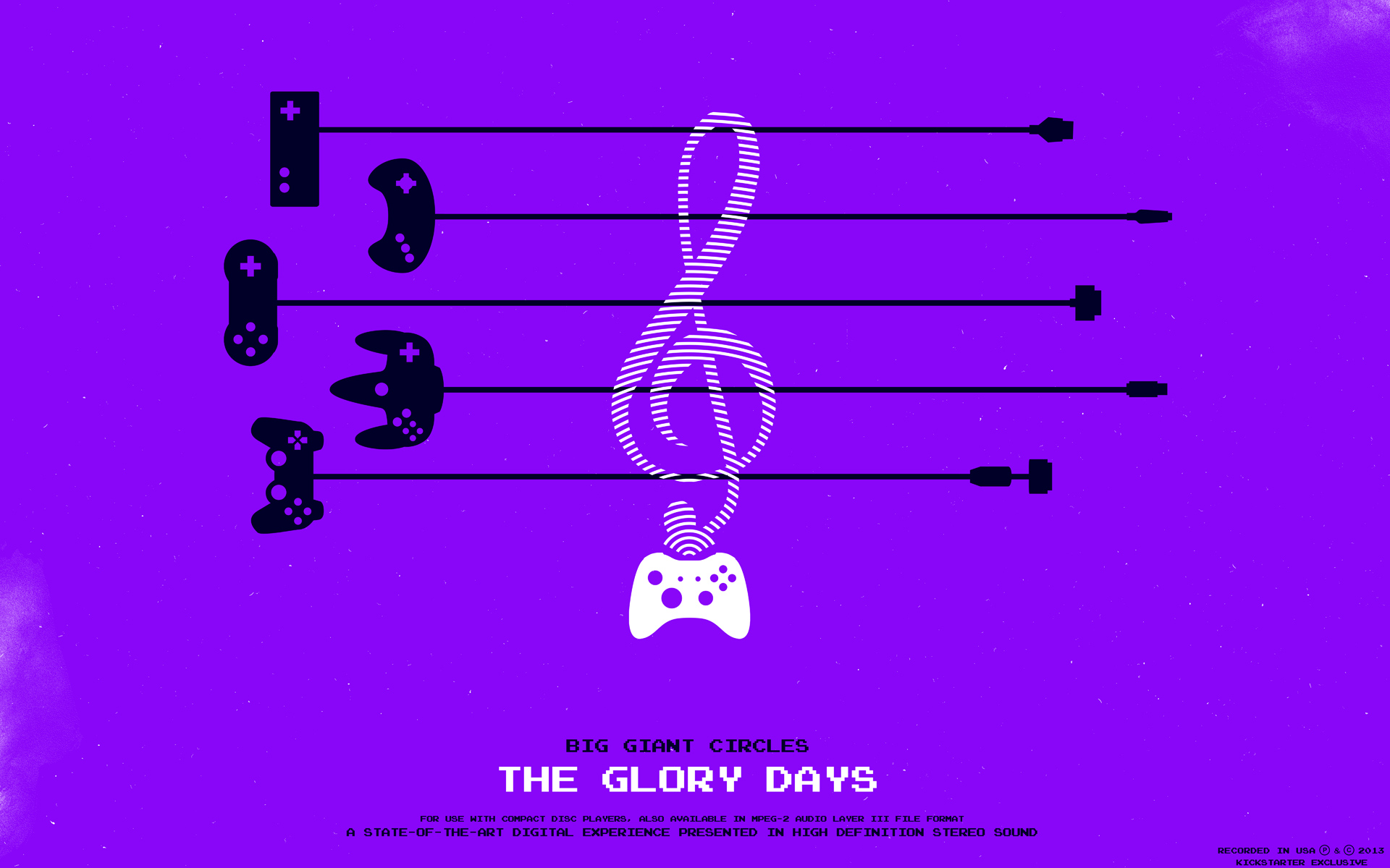 Big Giant Circles The Glory Days Music Purple Background Controllers Watermarked 1920x1200
