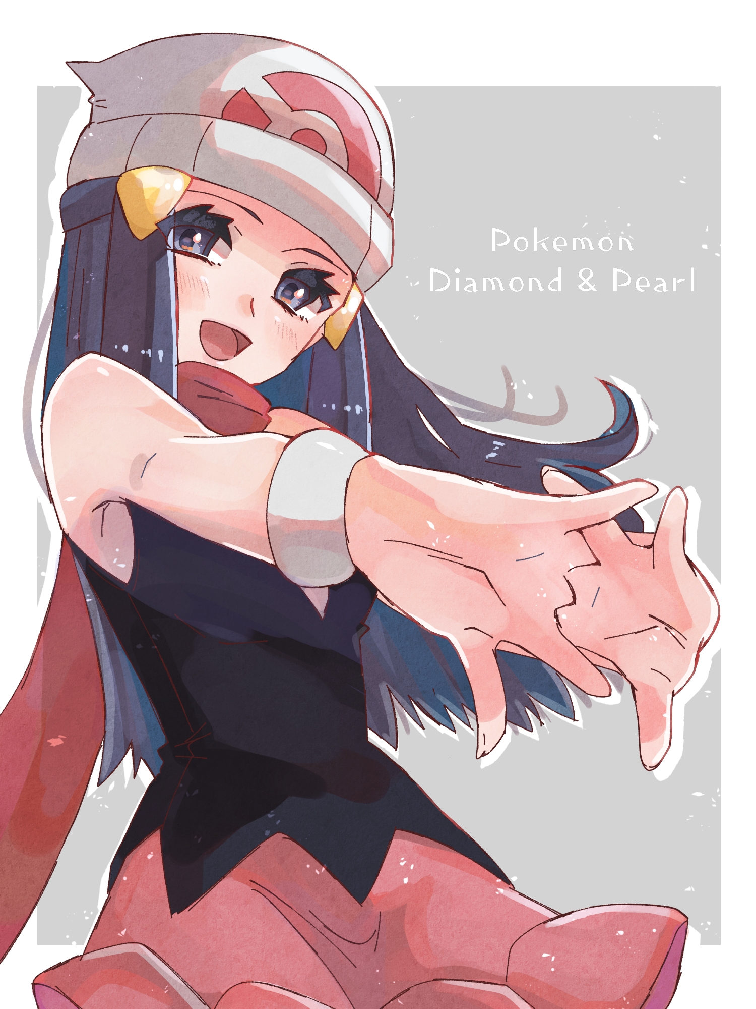 Anime Anime Girls Pokemon Dawn Pokemon Long Hair Blue Hair Solo Artwork  Digital Art Fan Art Stretchi Wallpaper - Resolution:1500x2000 - ID:1342083  