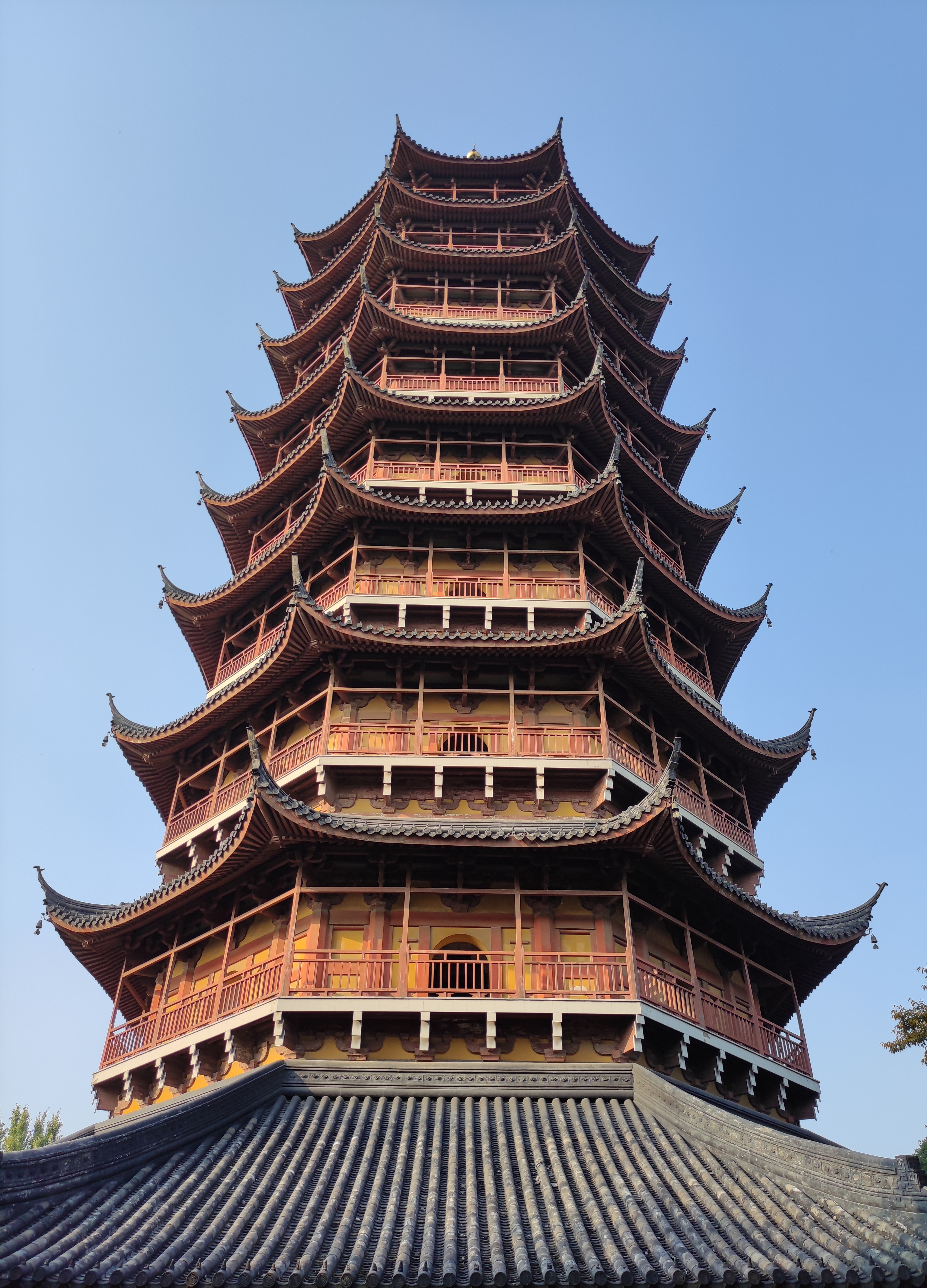 Building Architecture Sky Chinese Architecture Pagoda Portrait Display 3328x4624
