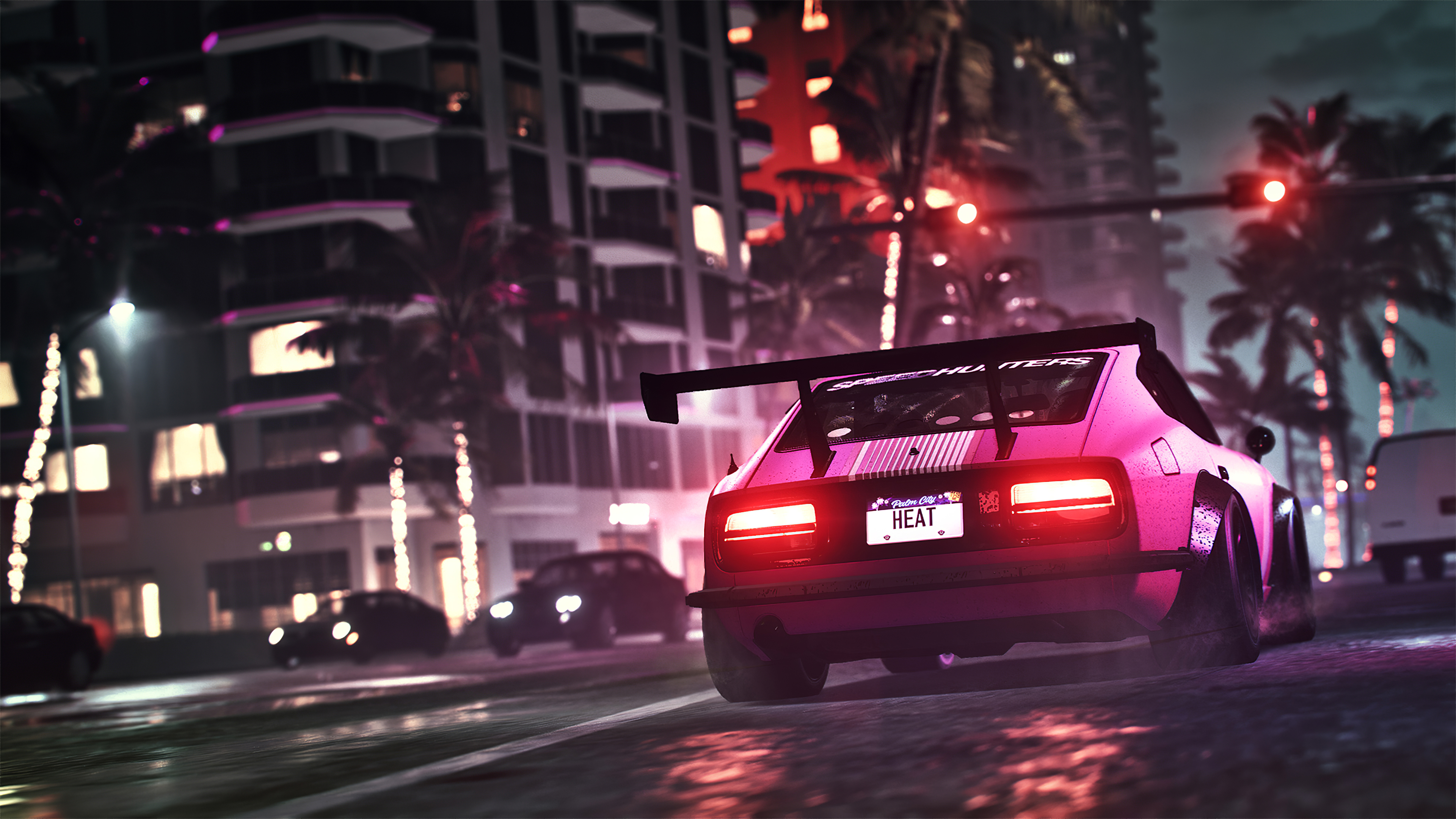 Video Game Need For Speed Heat 3840x2160