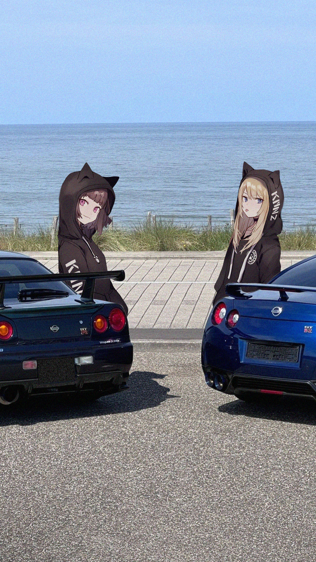 Anime Girls Nissan Skyline R34 Nissan GT R Jdmxanime Japanese Cars Car 1080x1920