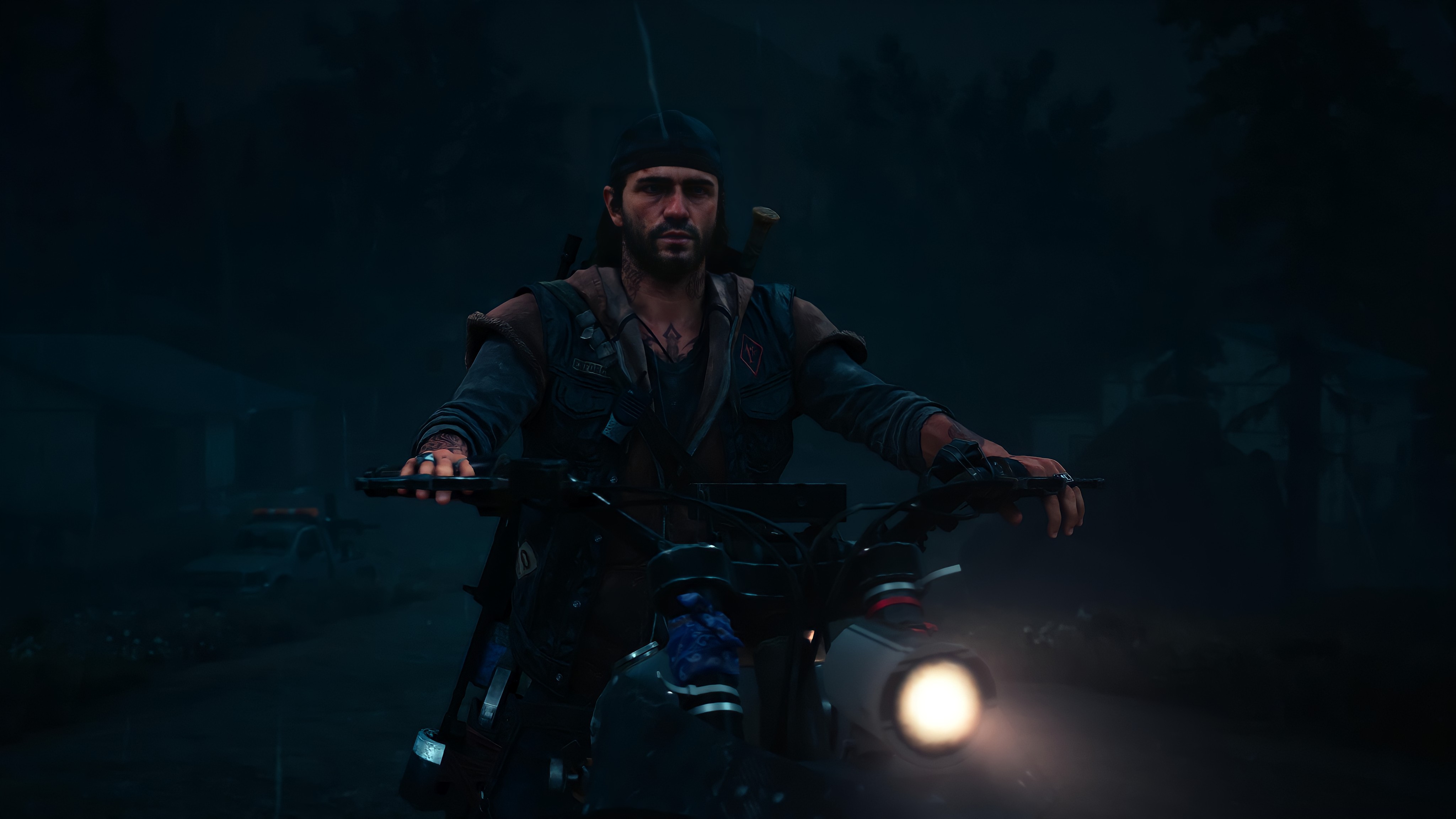Video Games Days Gone PlayStation Playstation 5 PlayStation Share Motorcycle Deacon St John Deacon V 4096x2304