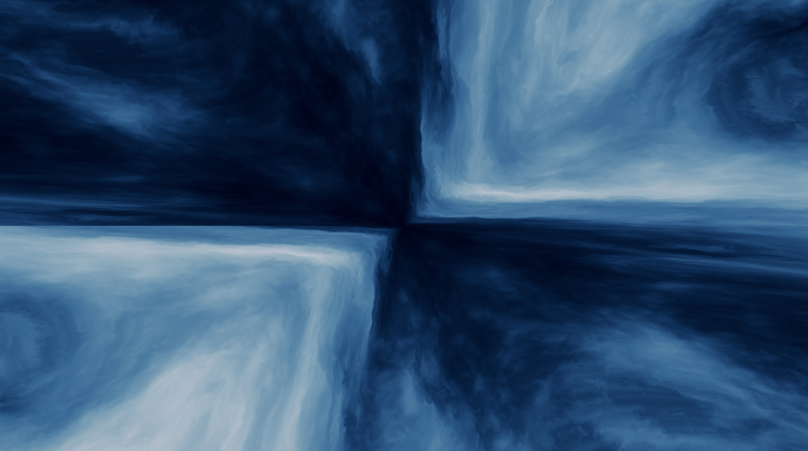 Abstract Gradient Mix Up Blue 2592x1448