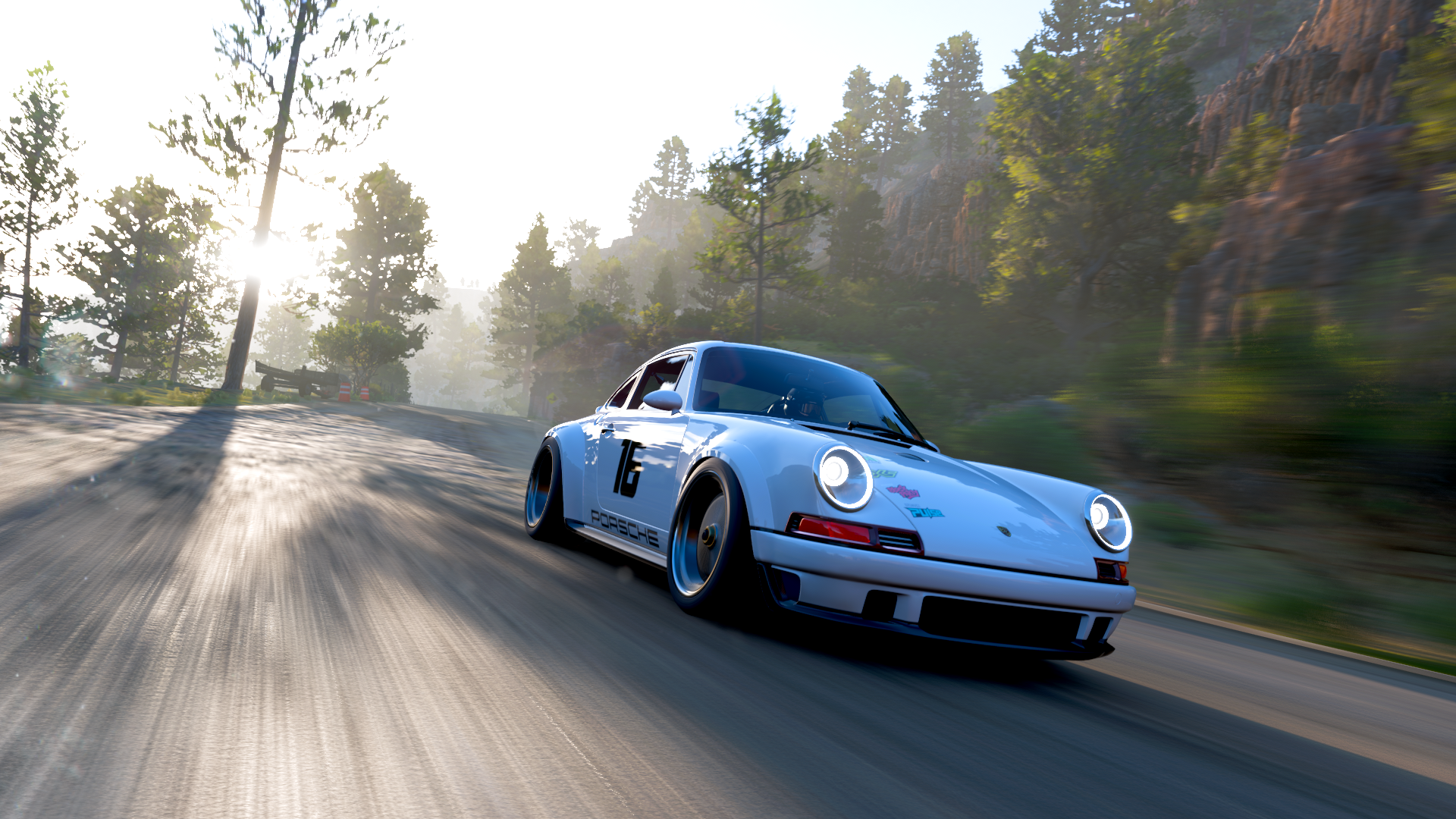 Forza Horizon 5 Video Games Porsche 911 Reimagined Porsche CGi Car 1920x1080