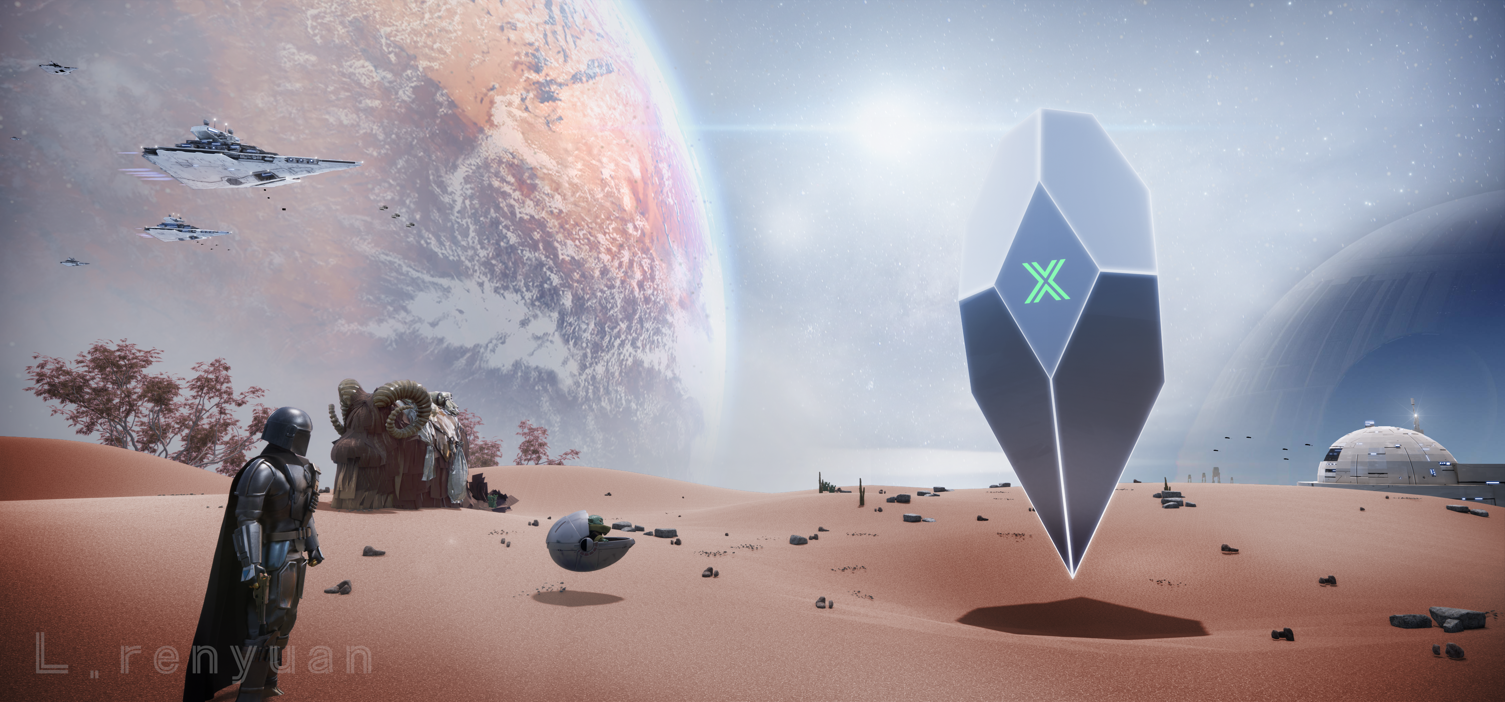 Star Academy Science Fiction Space Adventure 6000x2800