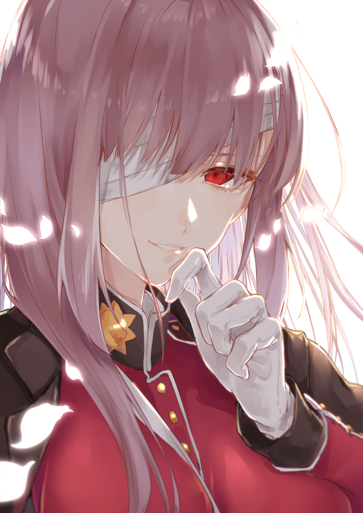 Anime Anime Girls Fate Series Fate Grand Order Florence Nightingale Fate Grand Order Long Hair Silve 1191x1684