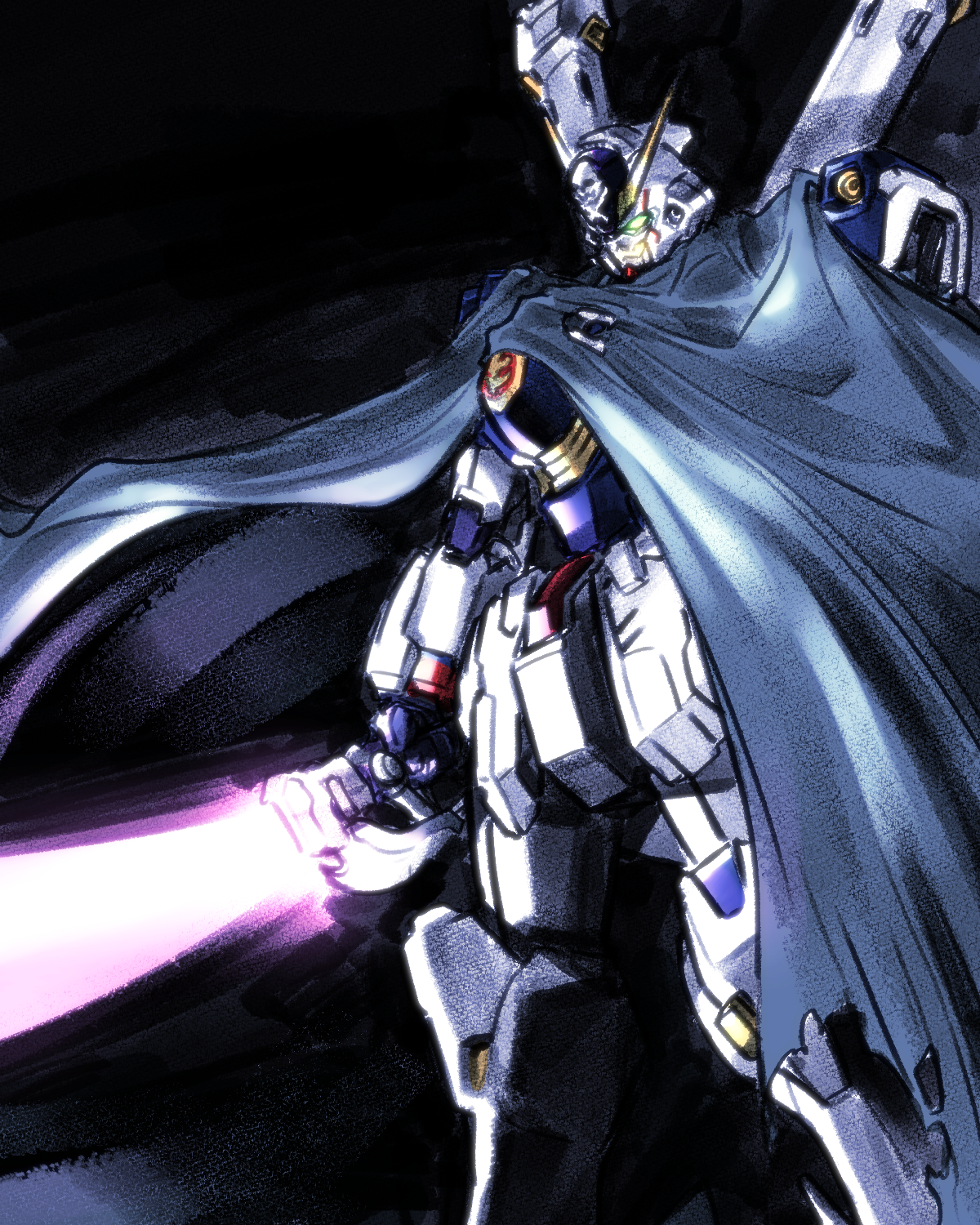 Anime Mechs Super Robot Taisen Gundam Mobile Suit Crossbone Gundam Crossbone Gundam X 1 Artwork Digi 1200x1500