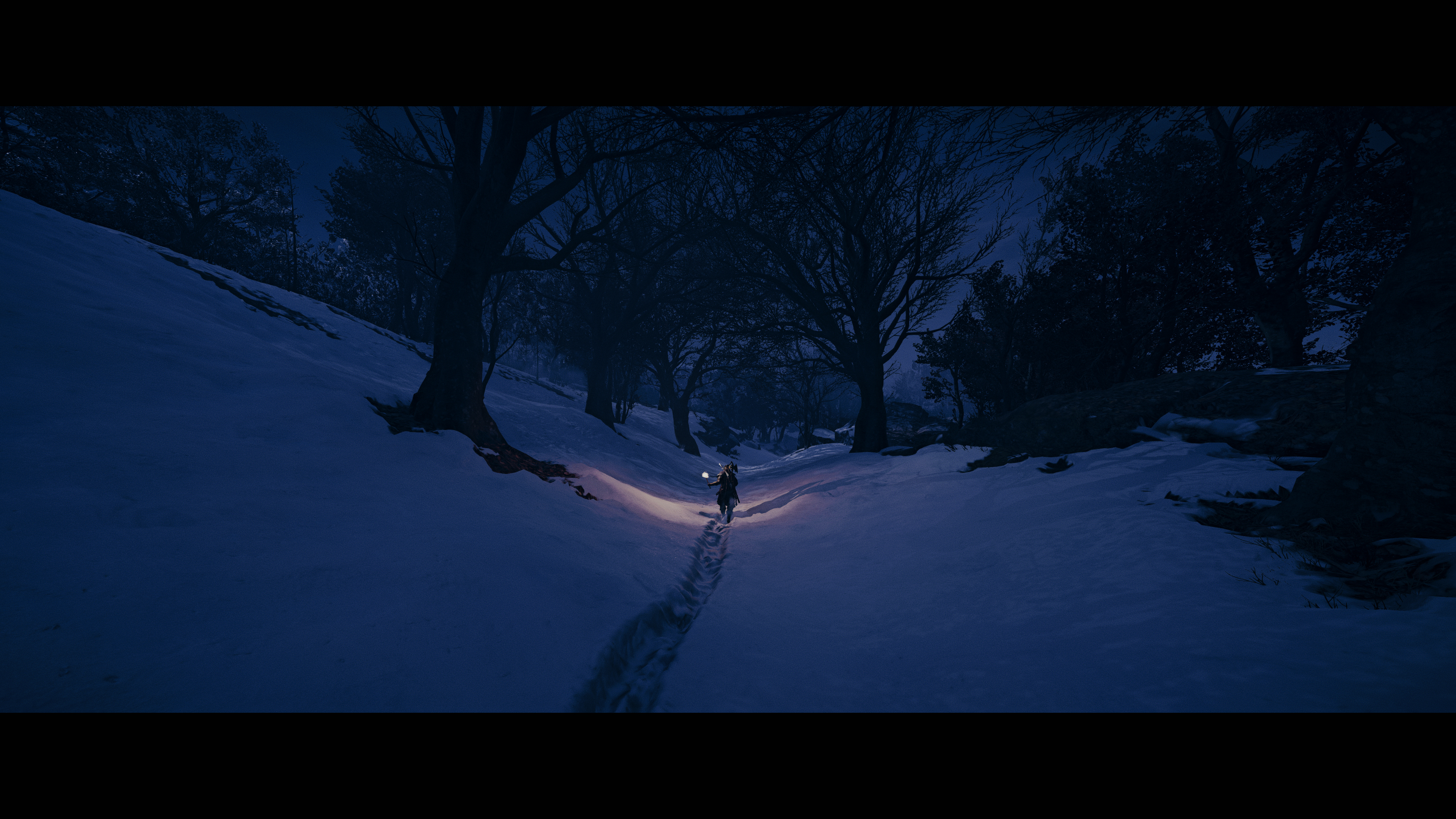 Assassins Creed Valhalla Eivor Assassin S Creed Valhalla Forest Snow Winter HDR 3840x2160