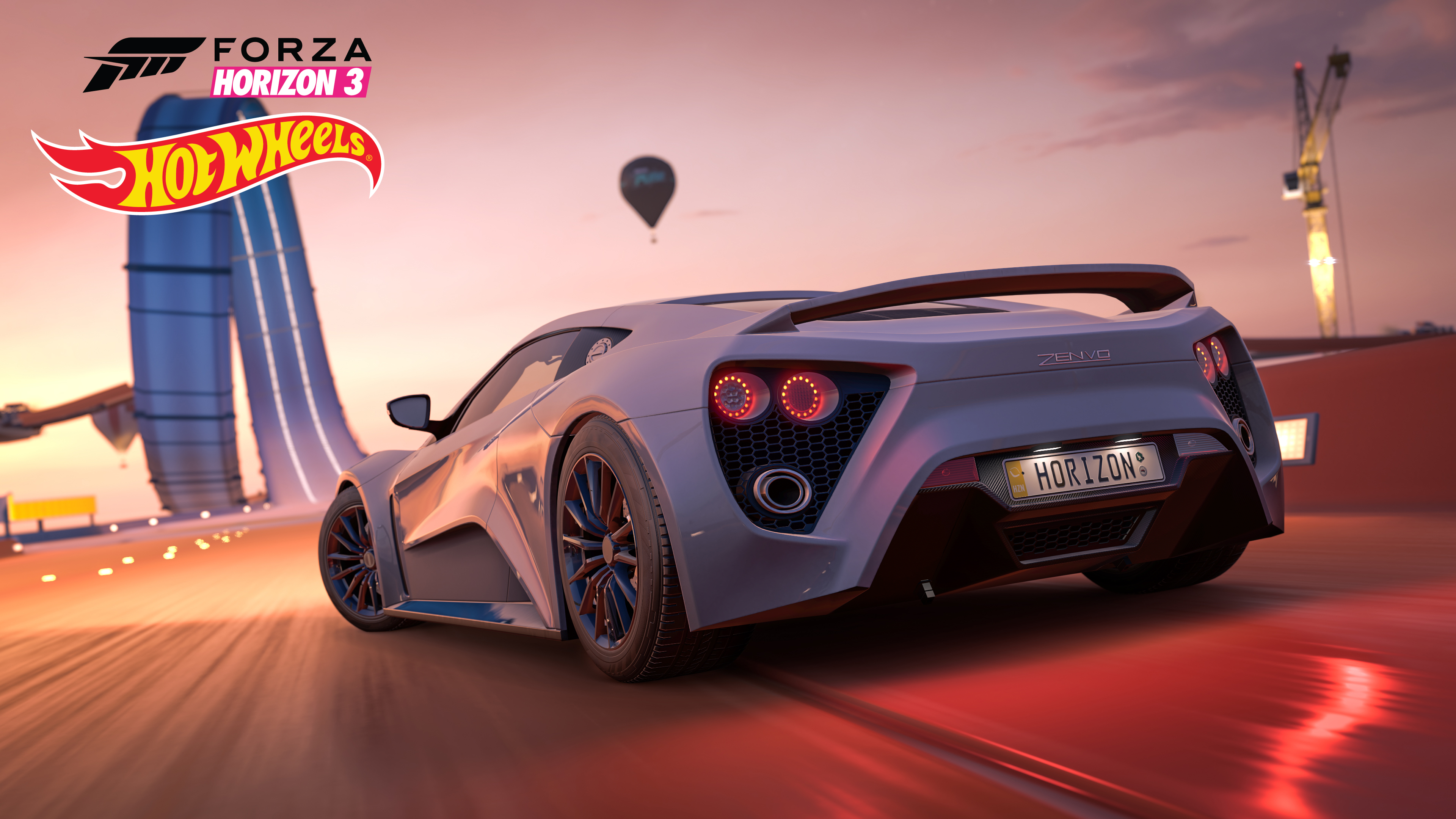 Forza Horizon 3 Video Games Car Logo Race Tracks Race Cars 3840x2160