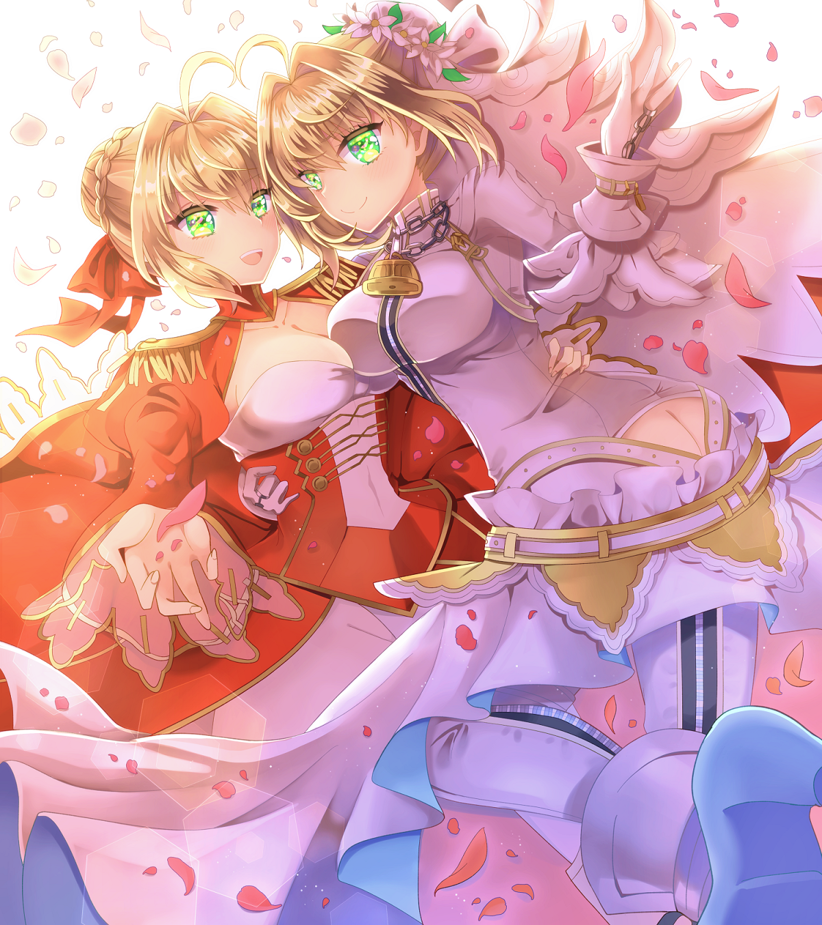 Anime Anime Girls Fate Series Fate Extra Fate Extra CCC Fate Grand Order Nero Claudius Saber Bride L 1200x1350