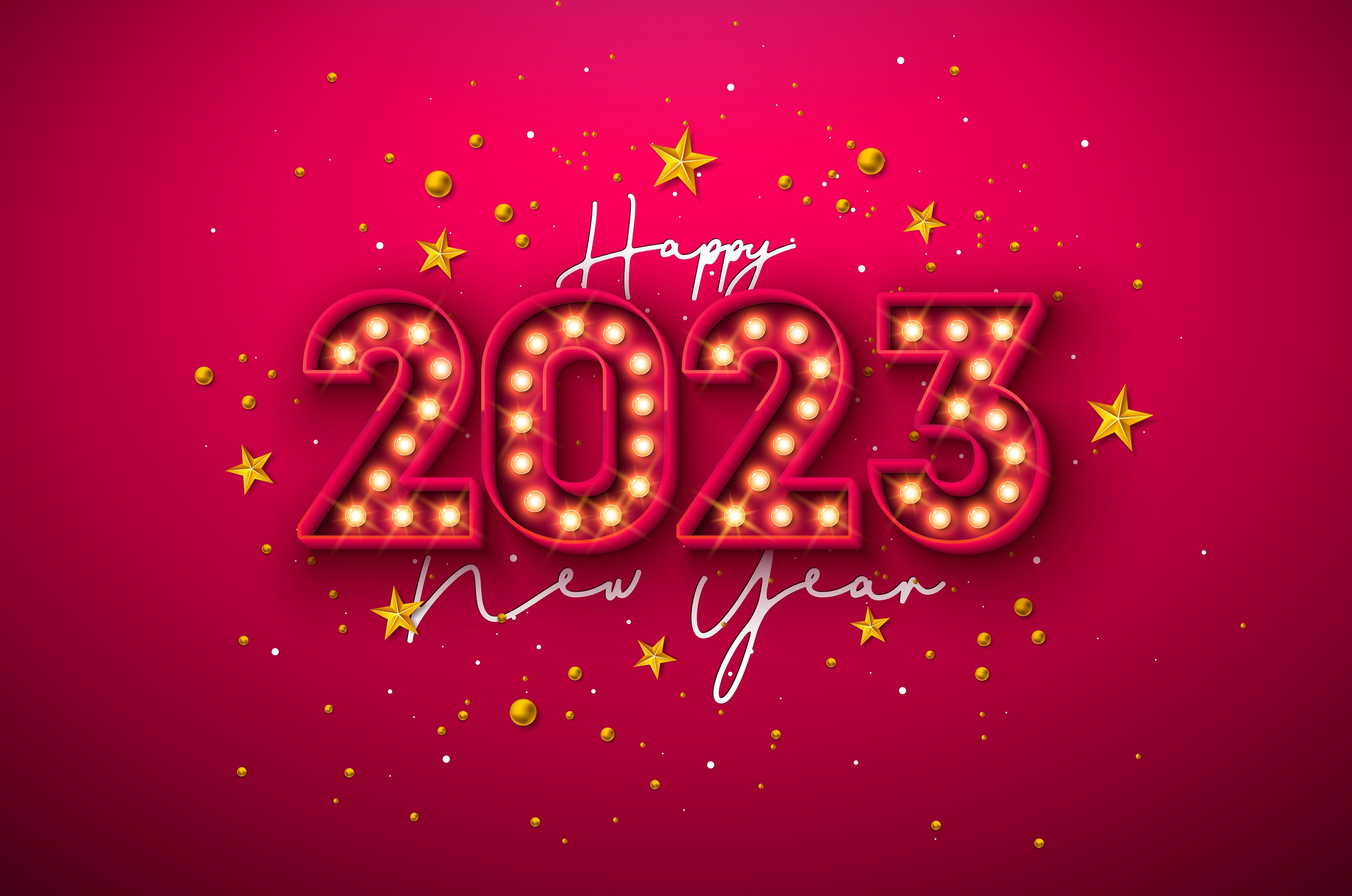 2023 Year New Year Christmas Minimalism Simple Background 3250x2154