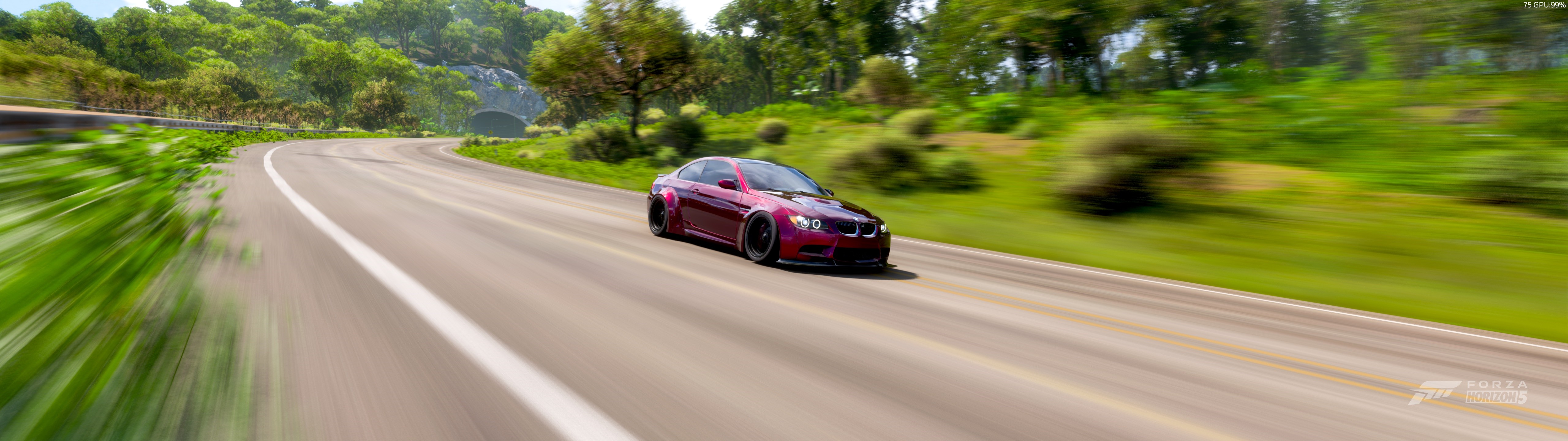 BMW Forza Horizon 5 Car Photo Realistic Video Games 5120x1440