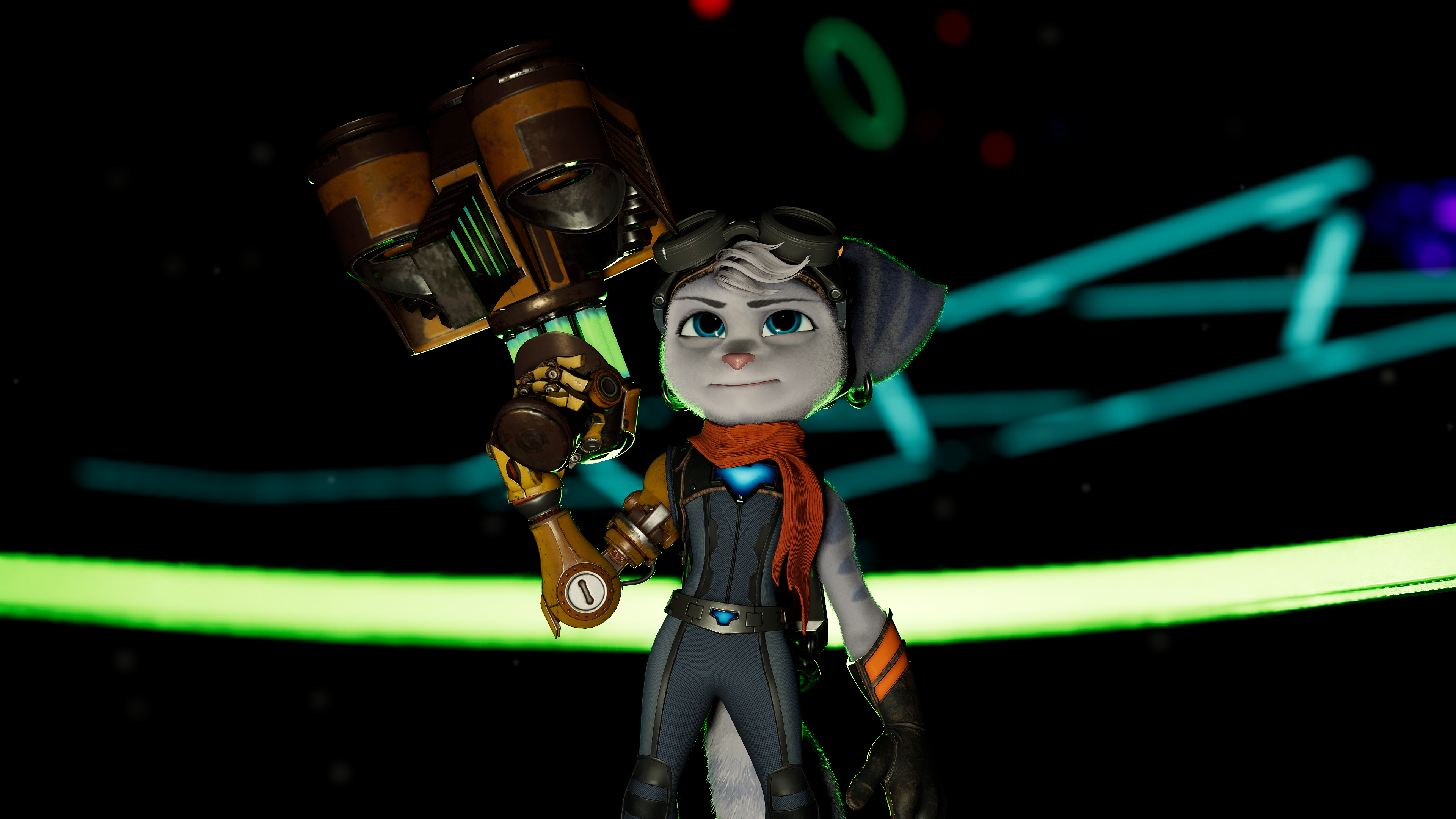 Nvidia RTX Ratchet Clank Rift Apart Sony PlayStation CGi Video Game Art Video Game Characters Video  3840x2160