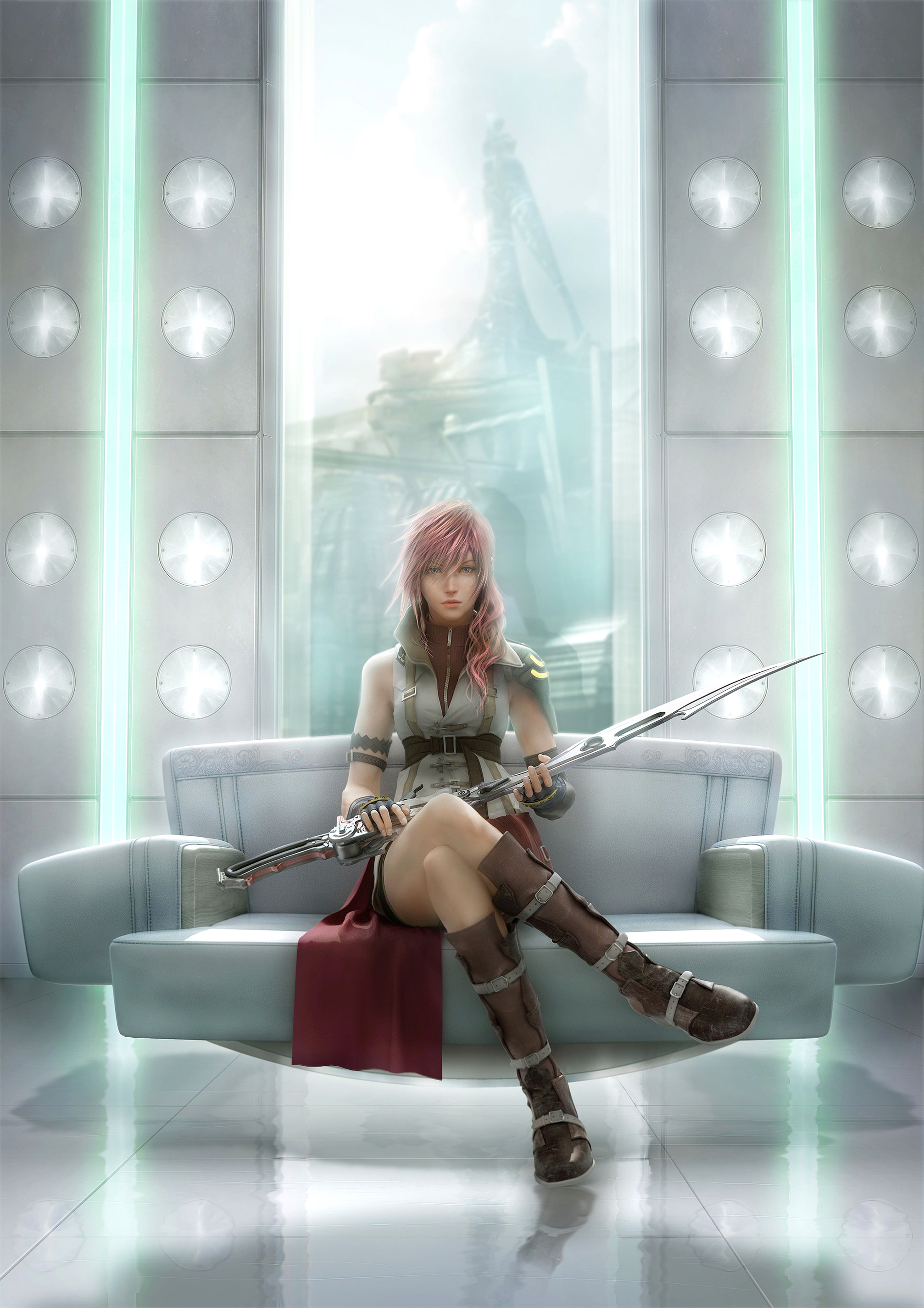 Final Fantasy Xiii Claire Farron 2014x2850