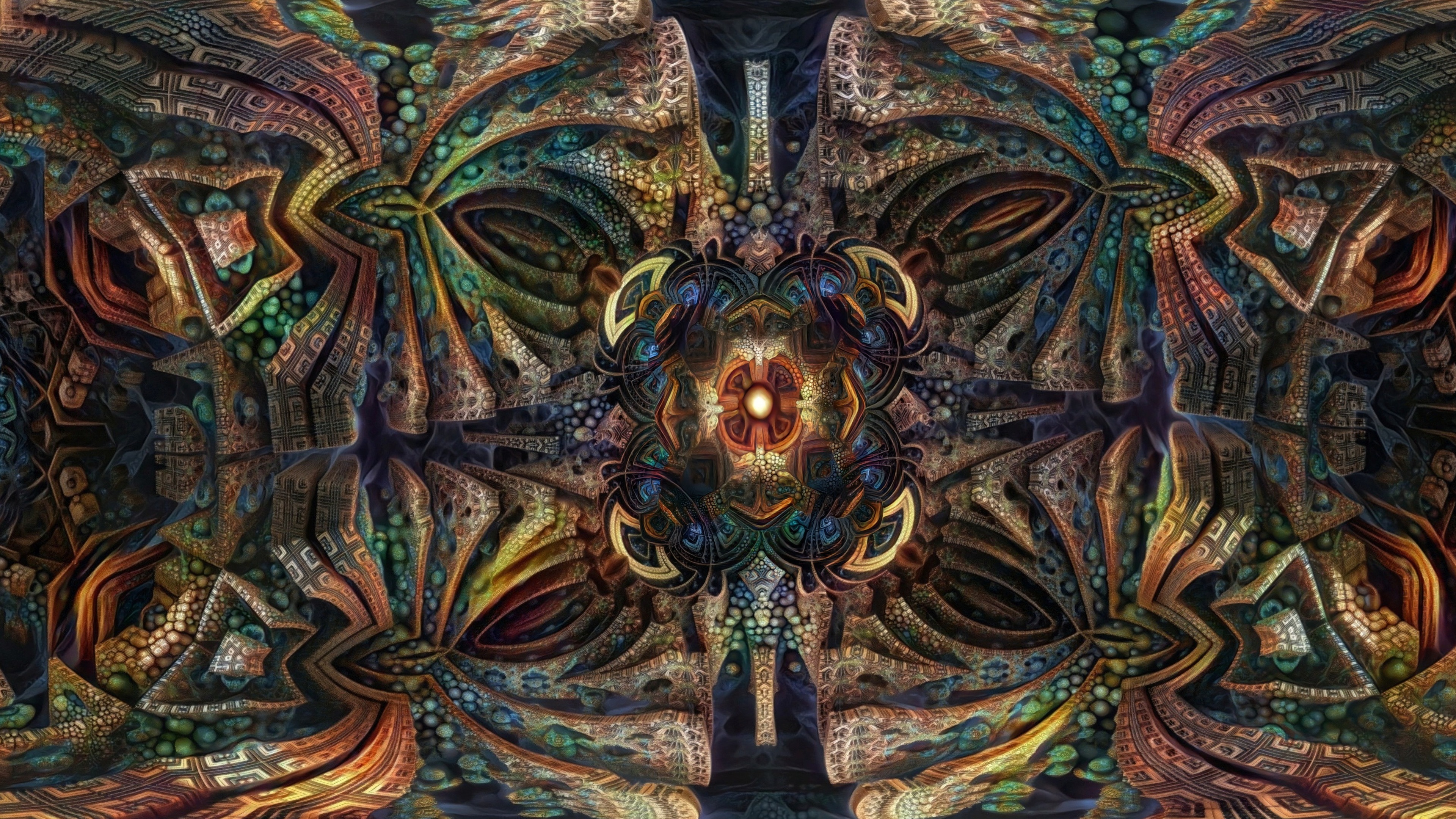 Abstract Kaleidoscope 3840x2160