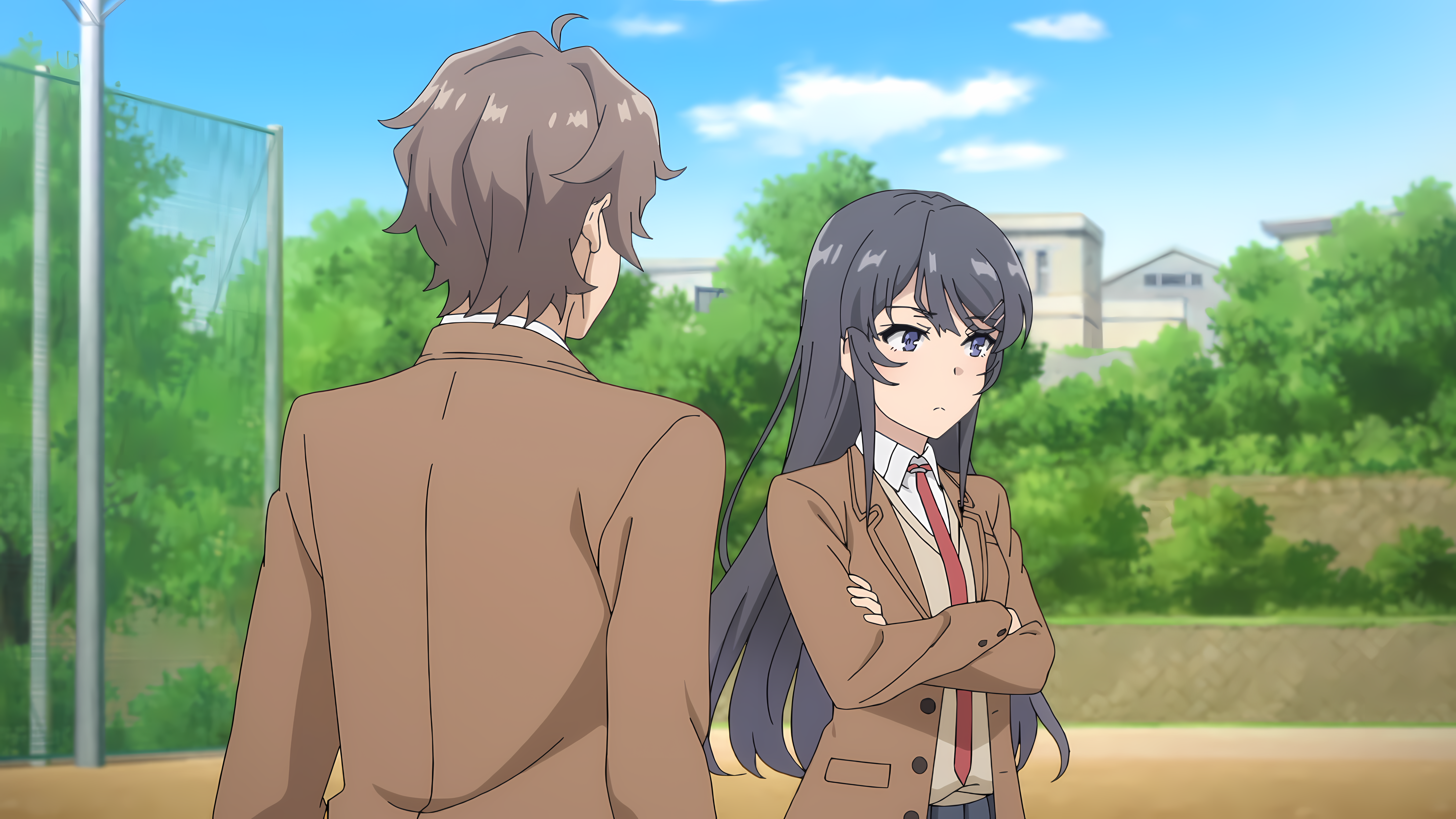 Sakurajima Mai Seishun Buta Yar Wa Bunny Girl Senpai No Yume Wo Minai Anime Anime Girls Anime Boys A 7680x4320