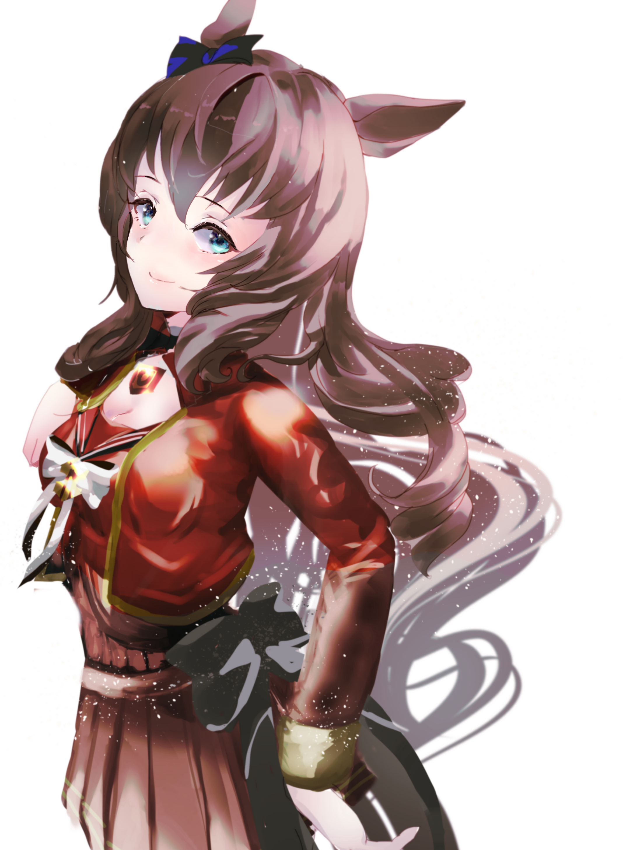 Anime Anime Girls Uma Musume Pretty Derby Horse Girls Animal Ears Maruzensky Uma Musume Long Hair Br 2136x2916