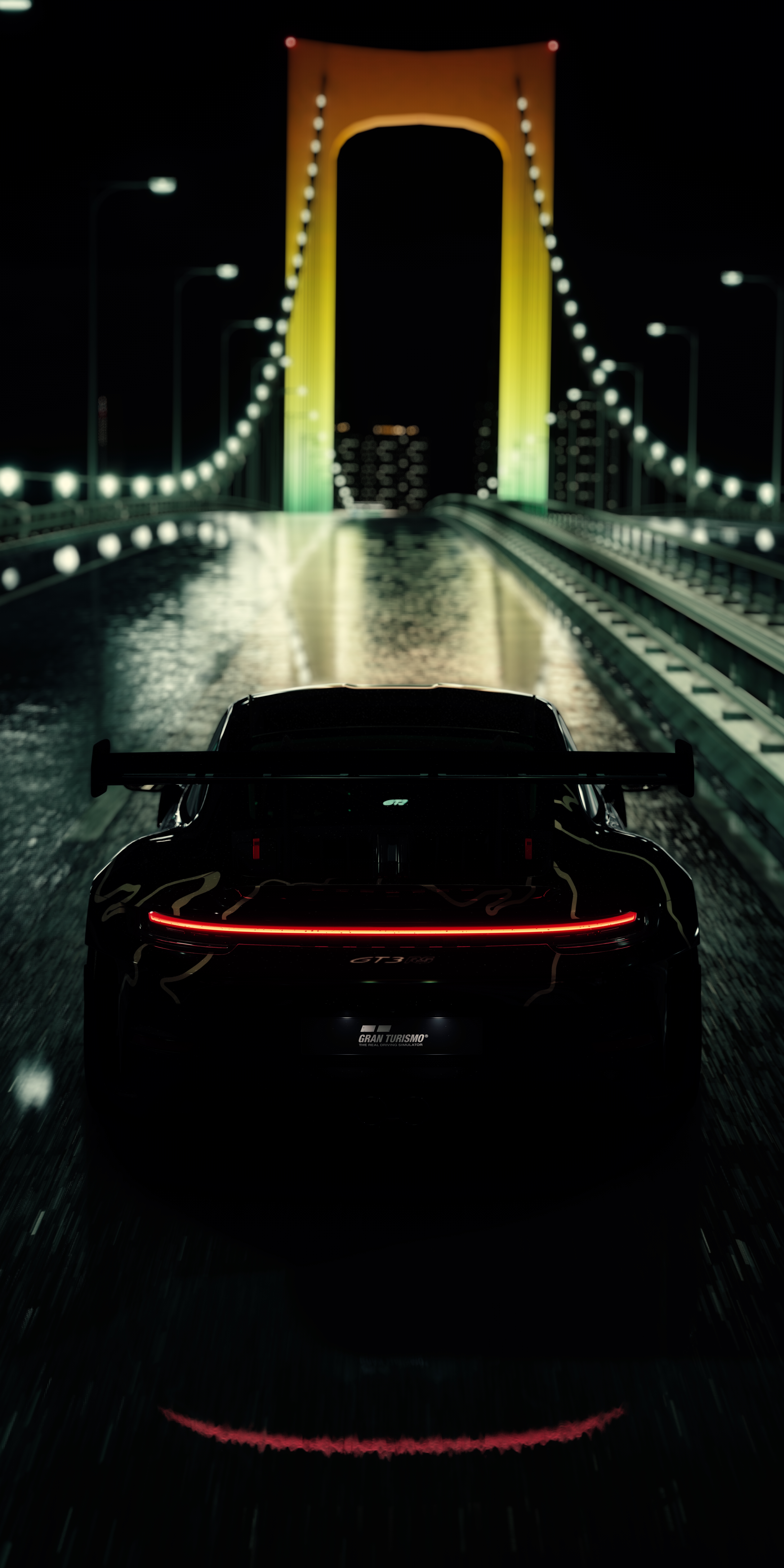 Porsche 911 Tokyo Bridge Car Assetto Corsa PC Gaming 3840x7680