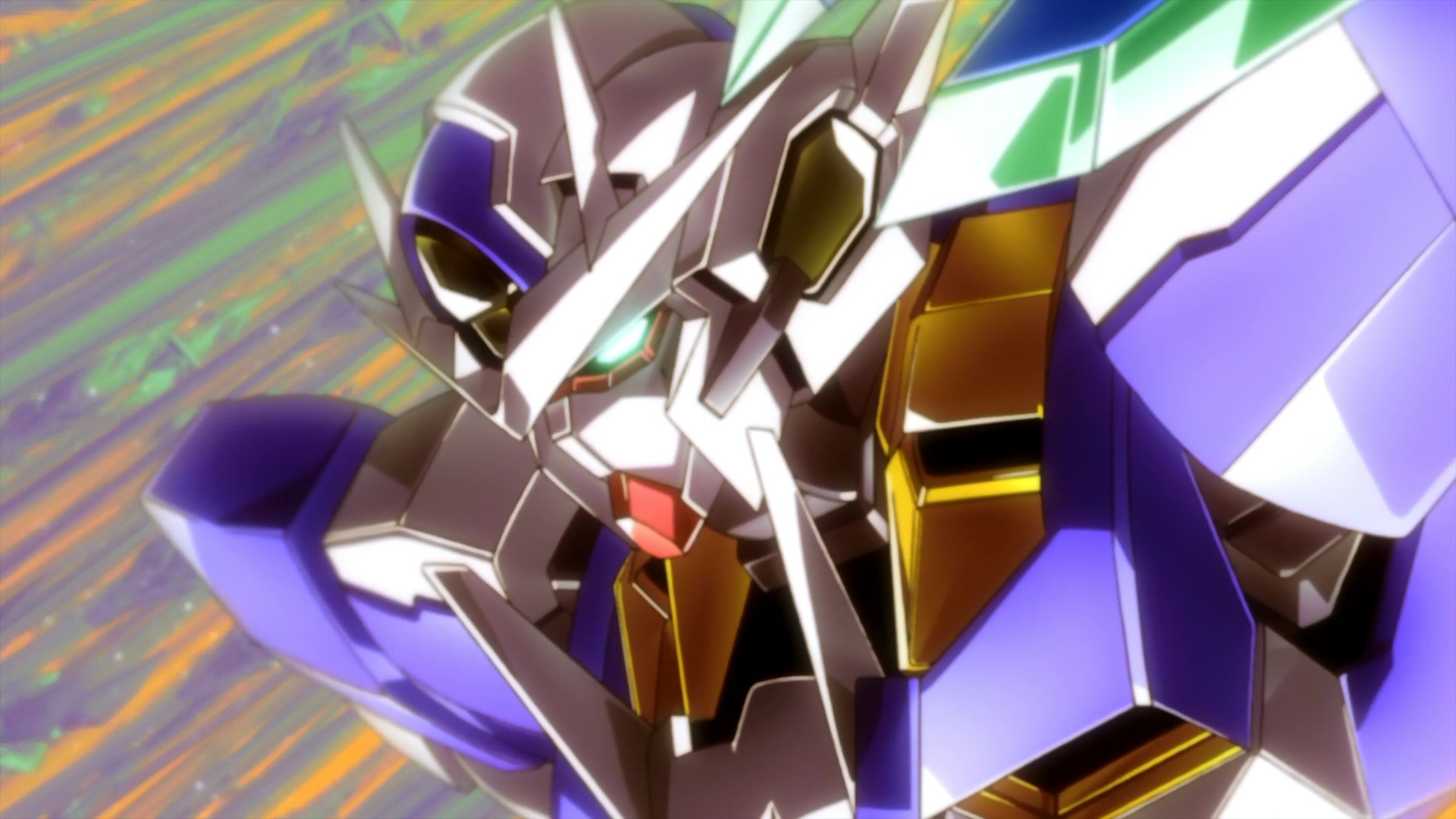 Anime Anime Screenshot Gundam Mechs Mobile Suit Gundam 00 Artwork Digital Art 00 Qan T Super Robot T 1920x1080