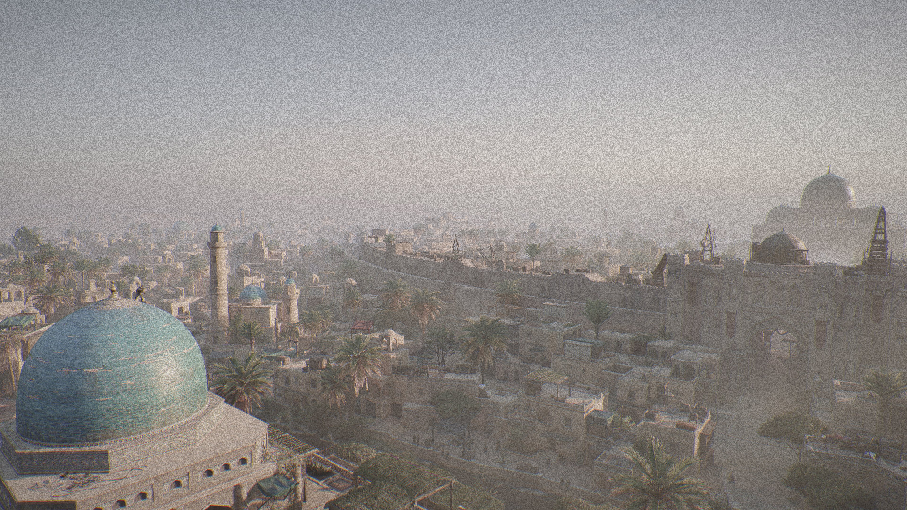 Assassins Creed Mirage Ubisoft Baghdad Digital Art 3840x2160