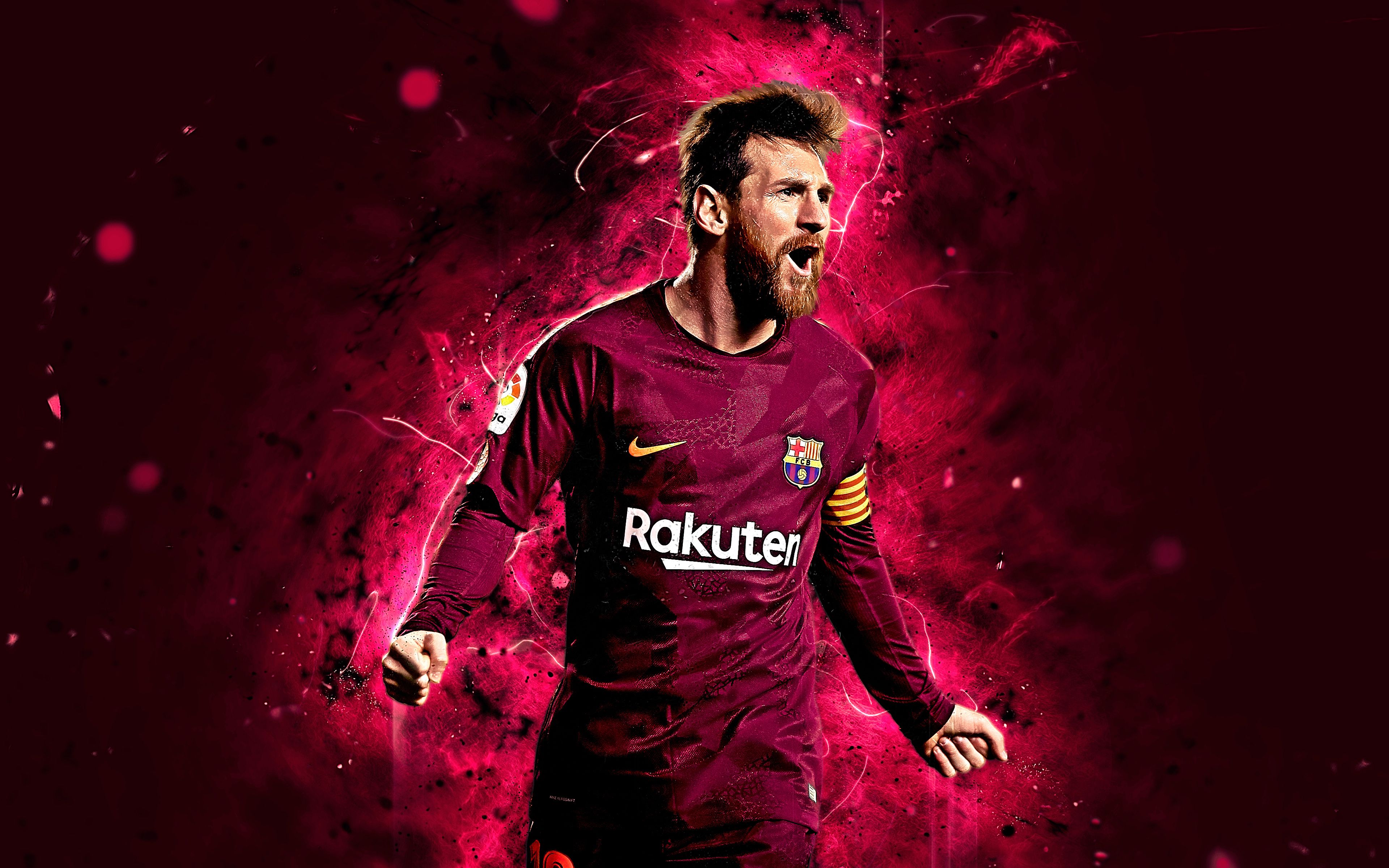 Lionel Messi Soccer 3840x2400