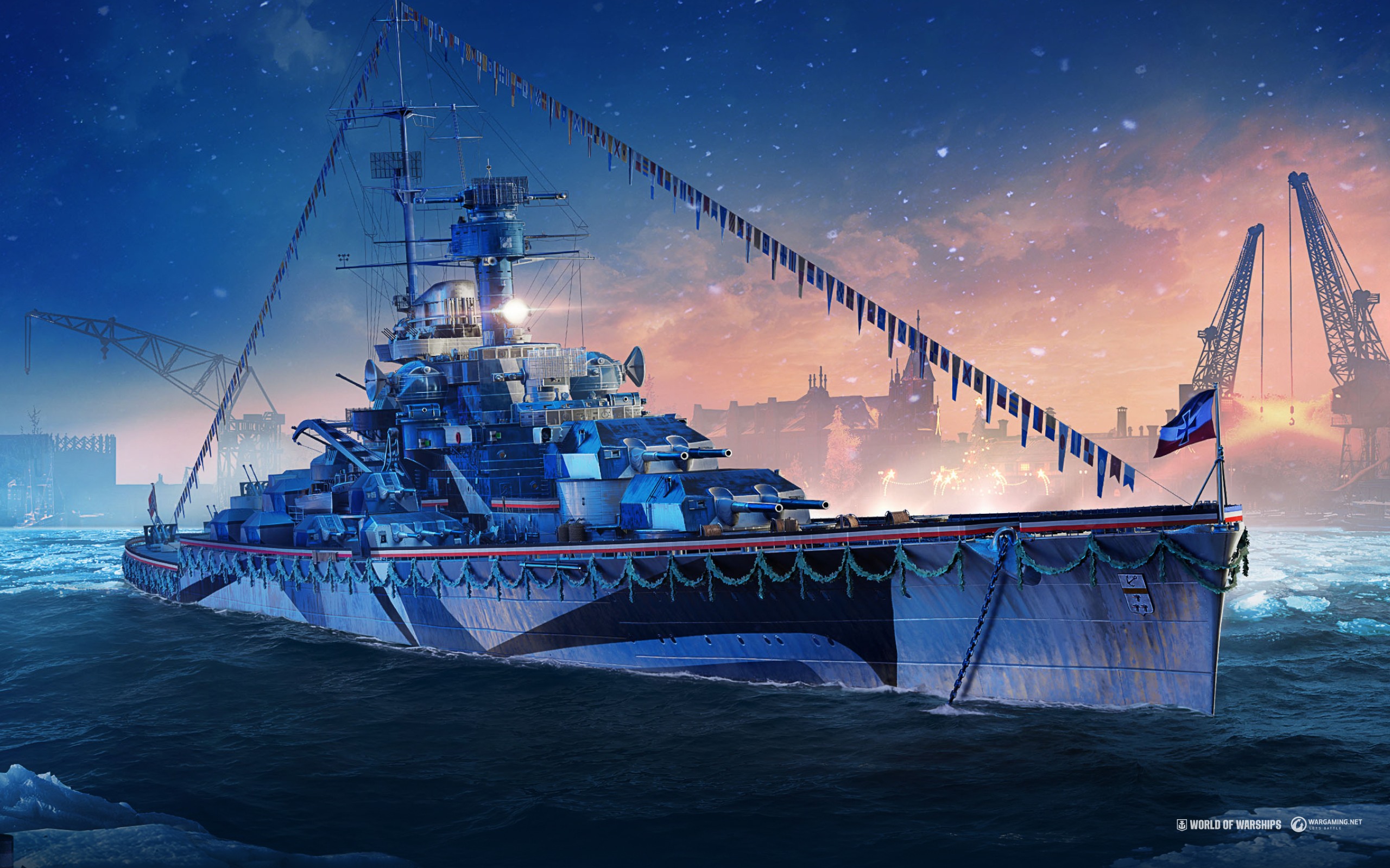 Wows Warship World Of Warships Wargaming Video Games Water Ship 2560x1600