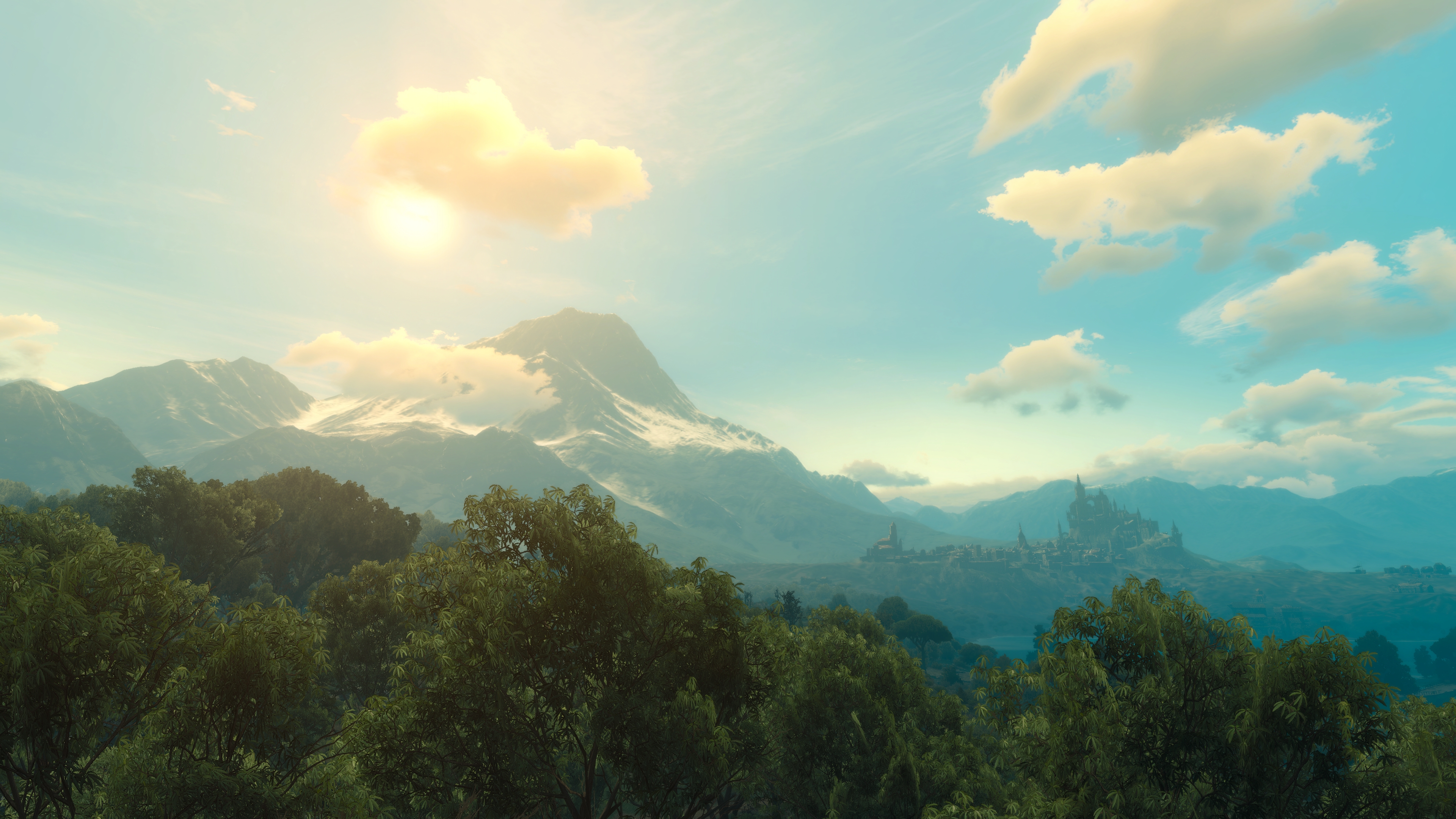 The Witcher 3 Wild Hunt PC Gaming Screen Shot Tussent The Witcher 3840x2160