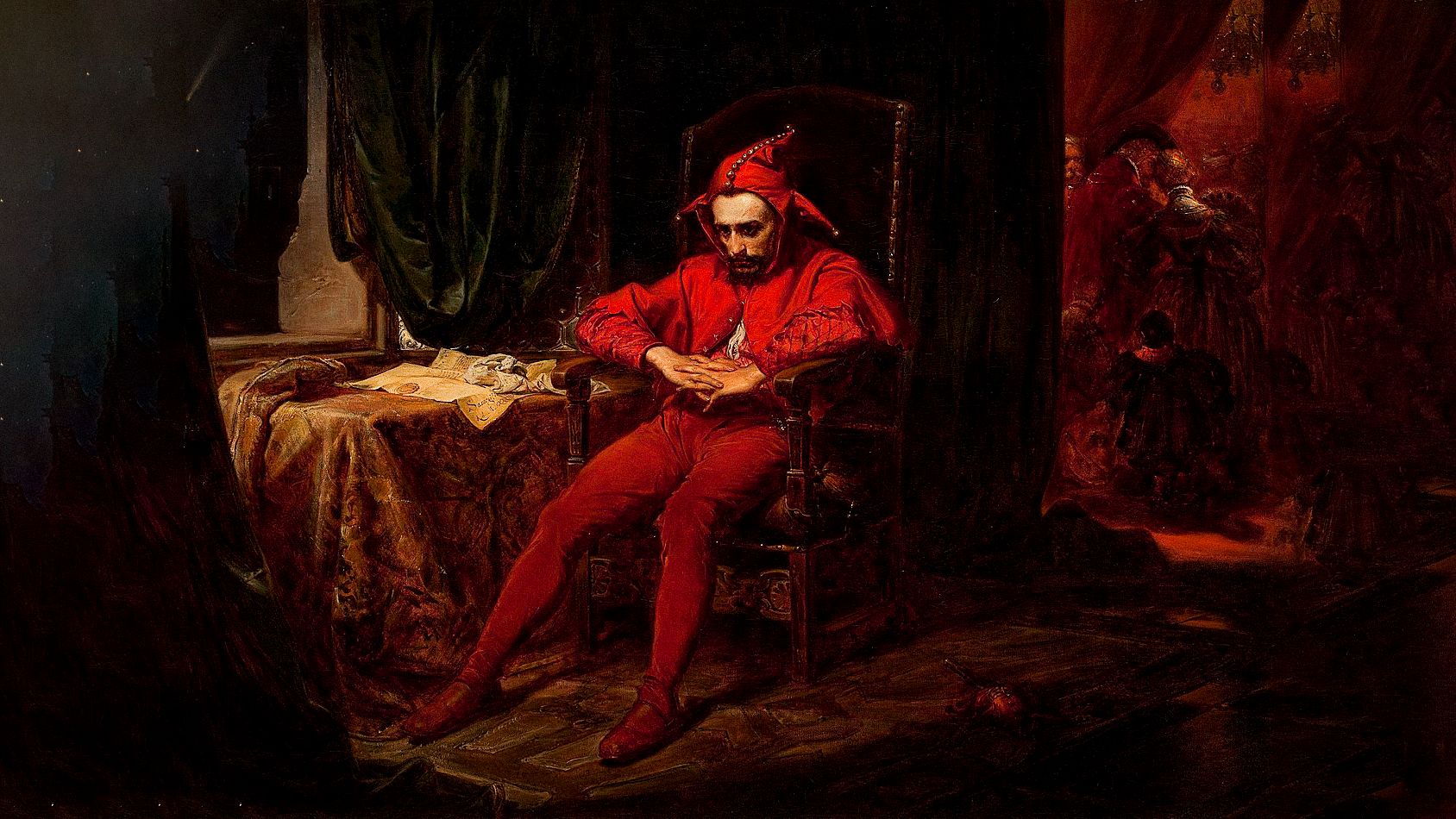 Sta Czyk Painting Jan Matejko Clown Renaissance Artwork 1688x950