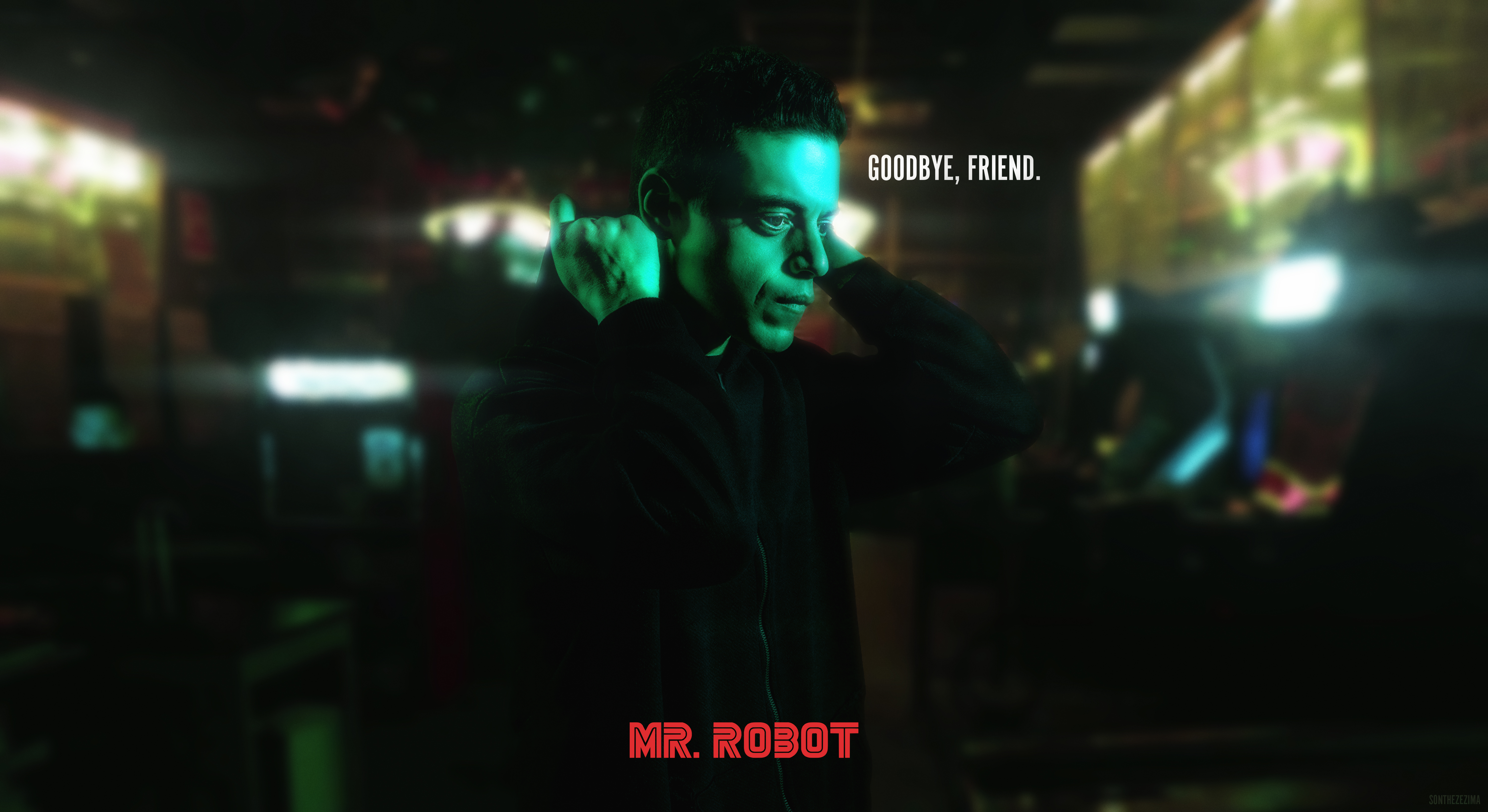 Mr Robot Fan Art Photoshopped Elliot Mr Robot Fsociety TV Series 6000x3276